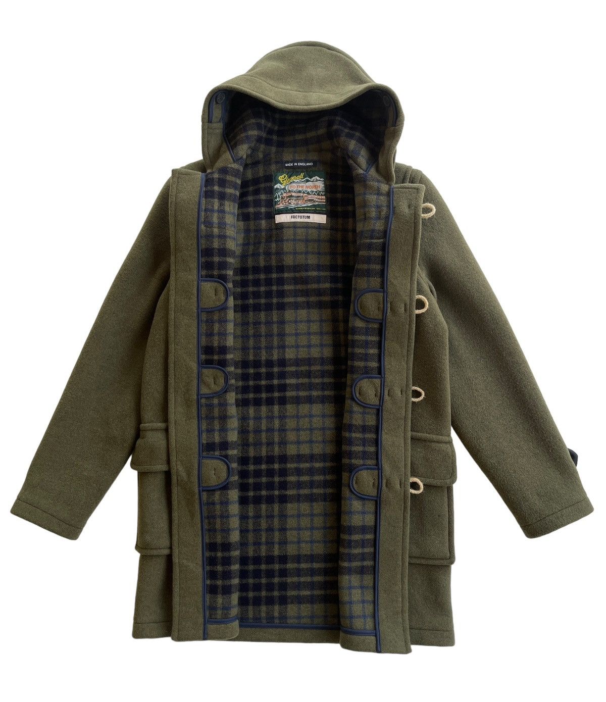 FACTOTUM Gloverall X Factotum Wool Duffle Coat Size US S / EU 44-46 / 1 - 2 Thumbnail