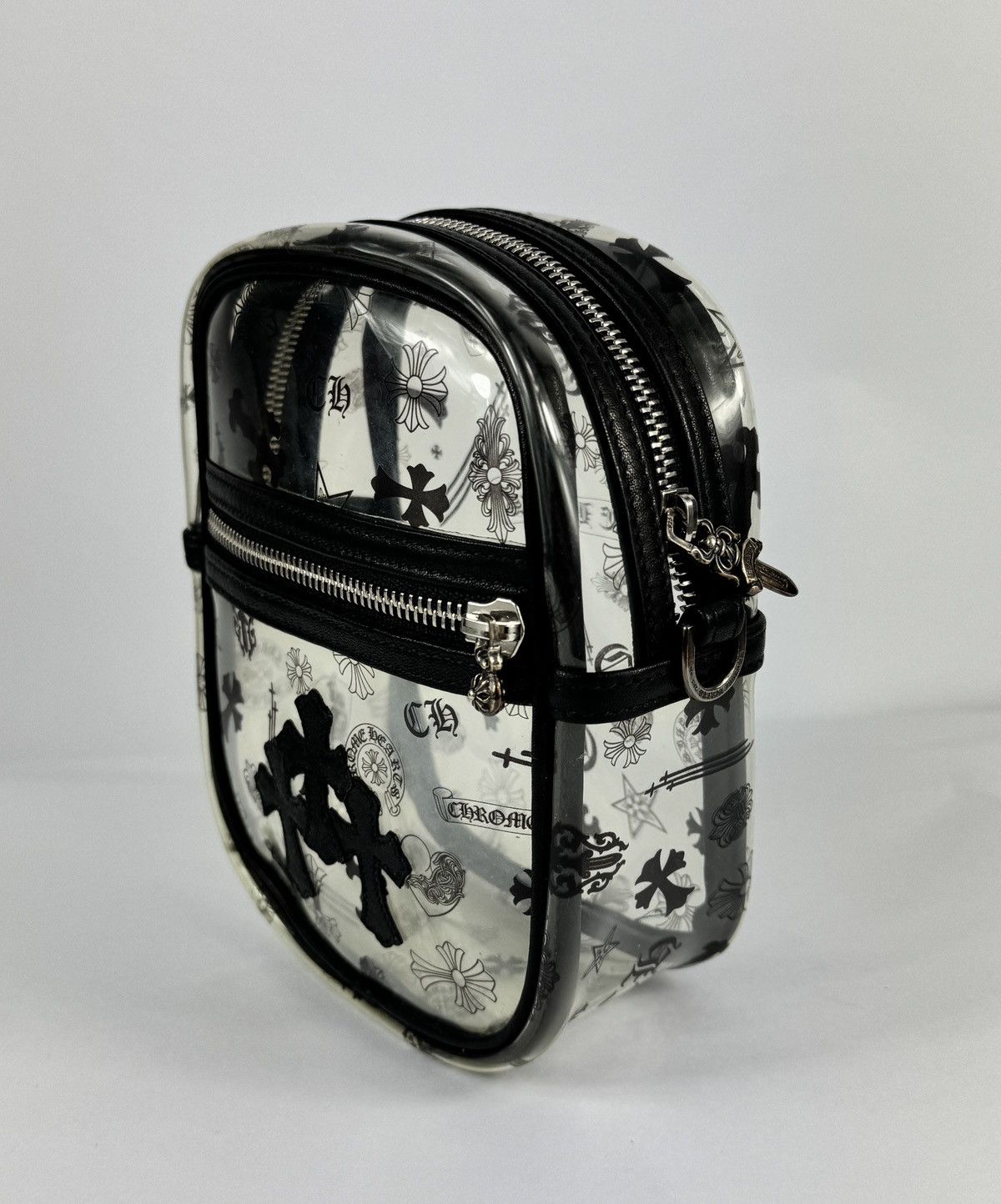 Chrome Hearts Chrome Hearts - Leather Cross Body Transparent Bag Size ONE SIZE - 3 Thumbnail