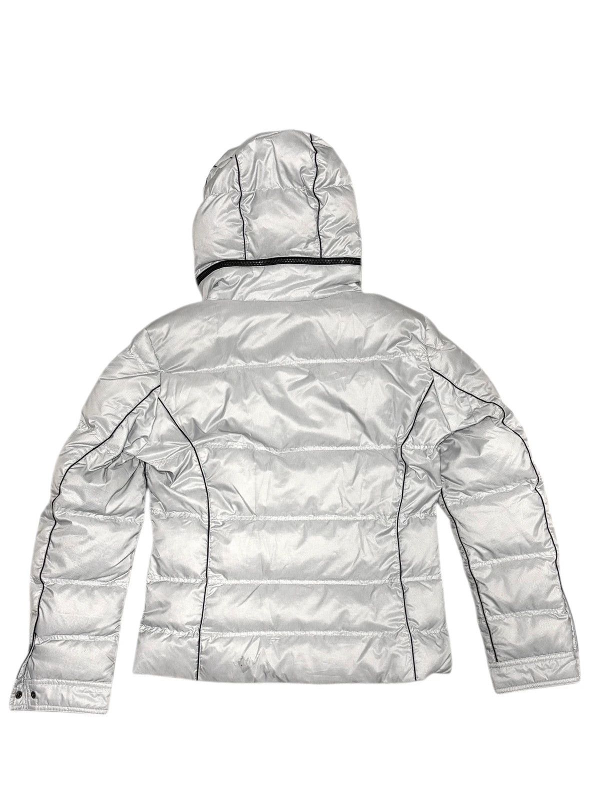 HIDEAWAYS Japanese Brand White Cross Zip down puffer jacket Size US M / EU 48-50 / 2 - 2 Thumbnail