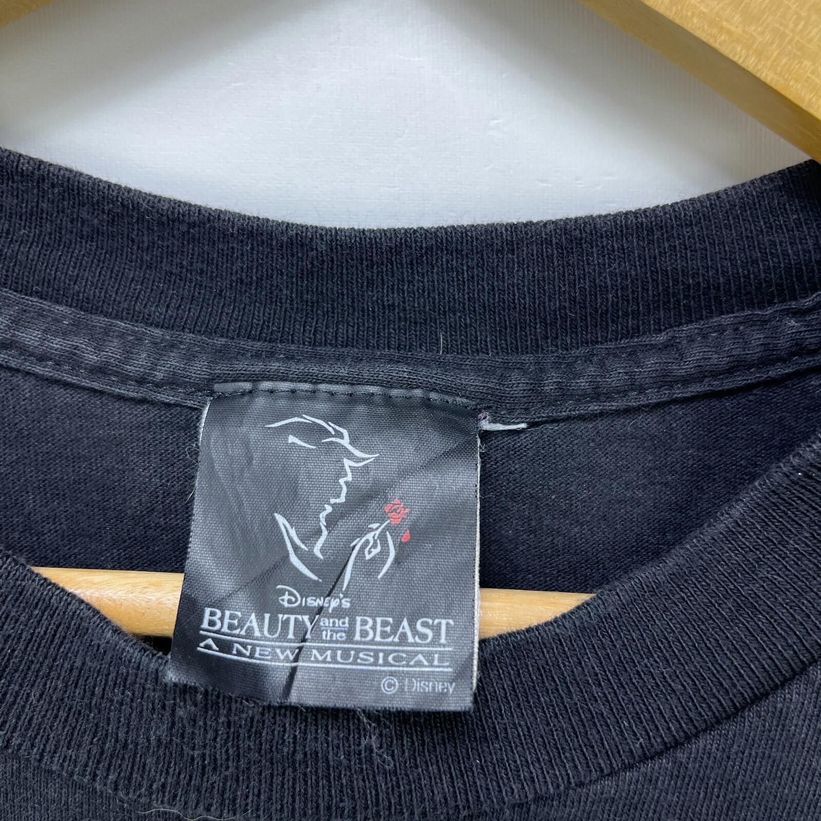 Disney Vintage Disney Beauty the Beast Musical Tour T Shirt Large Size US L / EU 52-54 / 3 - 4 Thumbnail