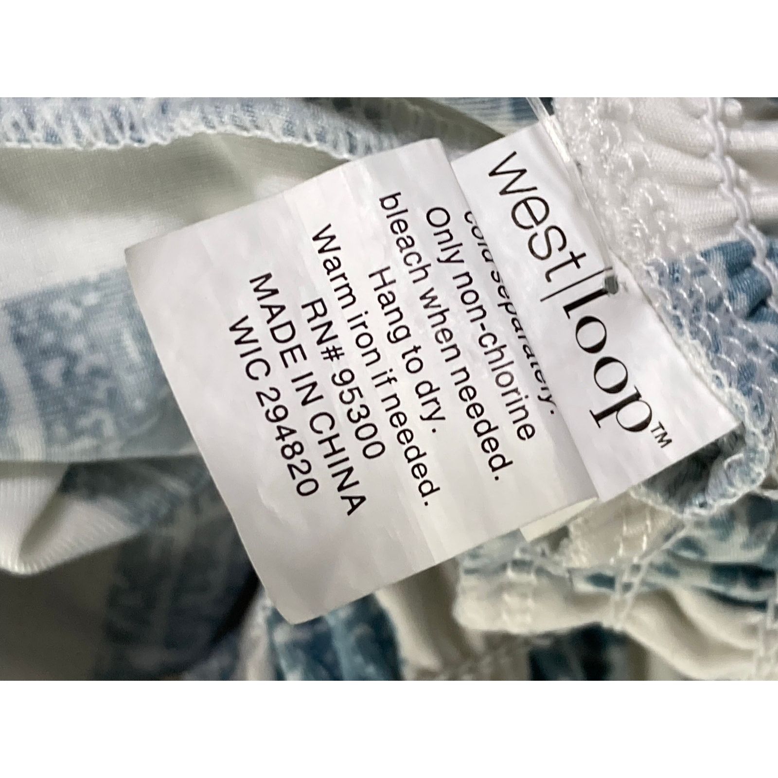 Other West Loop Women's Striped Wide-Leg Pants Blue Size L Size 24" / US 00 / IT 34 - 9 Thumbnail
