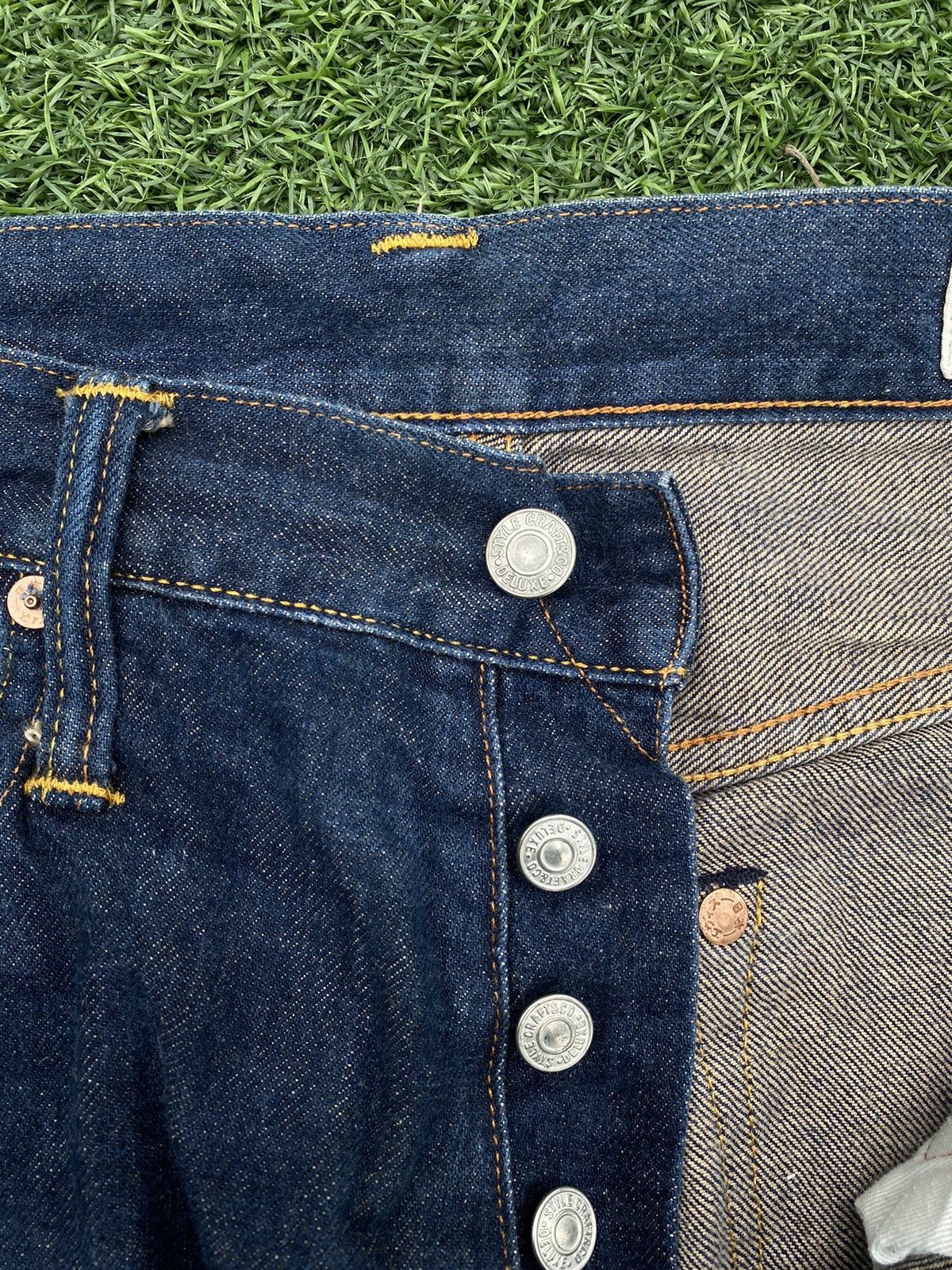 Evisu EVISU JEANS MULTI POCKET RARE OG TRAVIS SCOTT WITH SELVEDGE Size US 32 / EU 48 - 9 Thumbnail