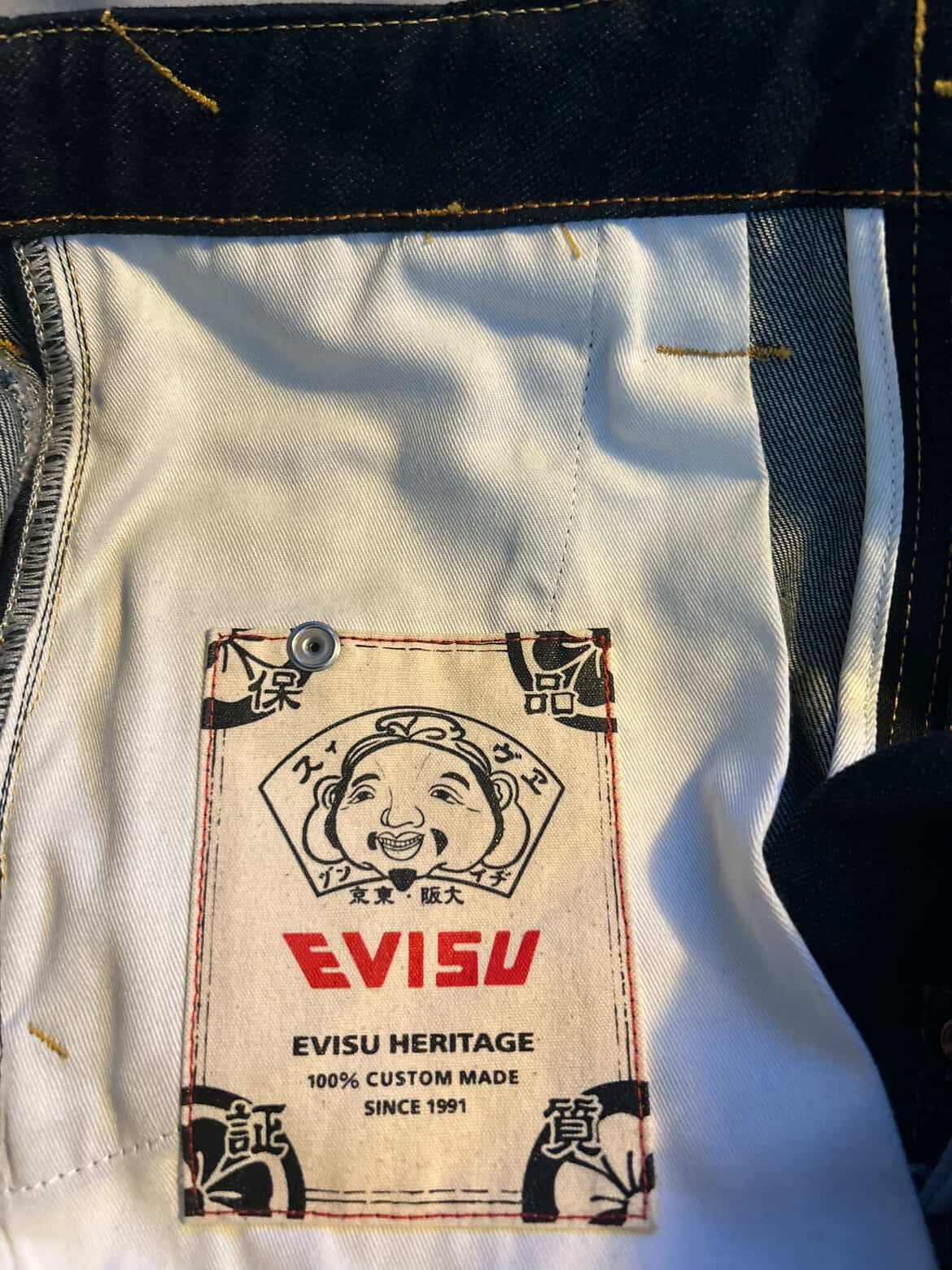 Evisu Evisu Selvedge Seagull Embroidery 3D Cut Denim Jeans Size US 32 / EU 48 - 8 Thumbnail