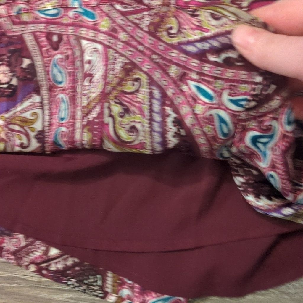 Chicos Chicos Bohemian Scrolls Mock Neck Woven Print Size 1 Size M / US 6-8 / IT 42-44 - 3 Thumbnail
