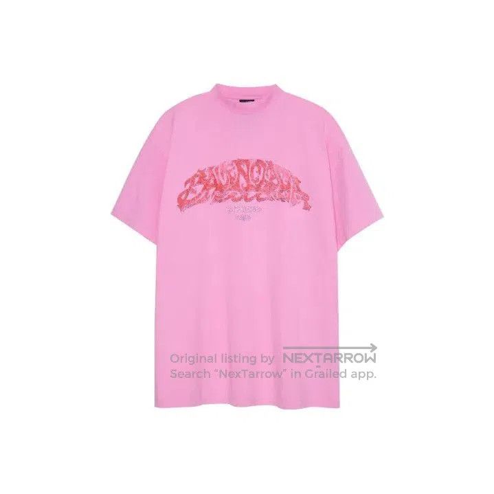 Balenciaga Balenciaga SS23 Printed Pink Oversized T. Size US S / EU 44-46 / 1 - 1 Thumbnail