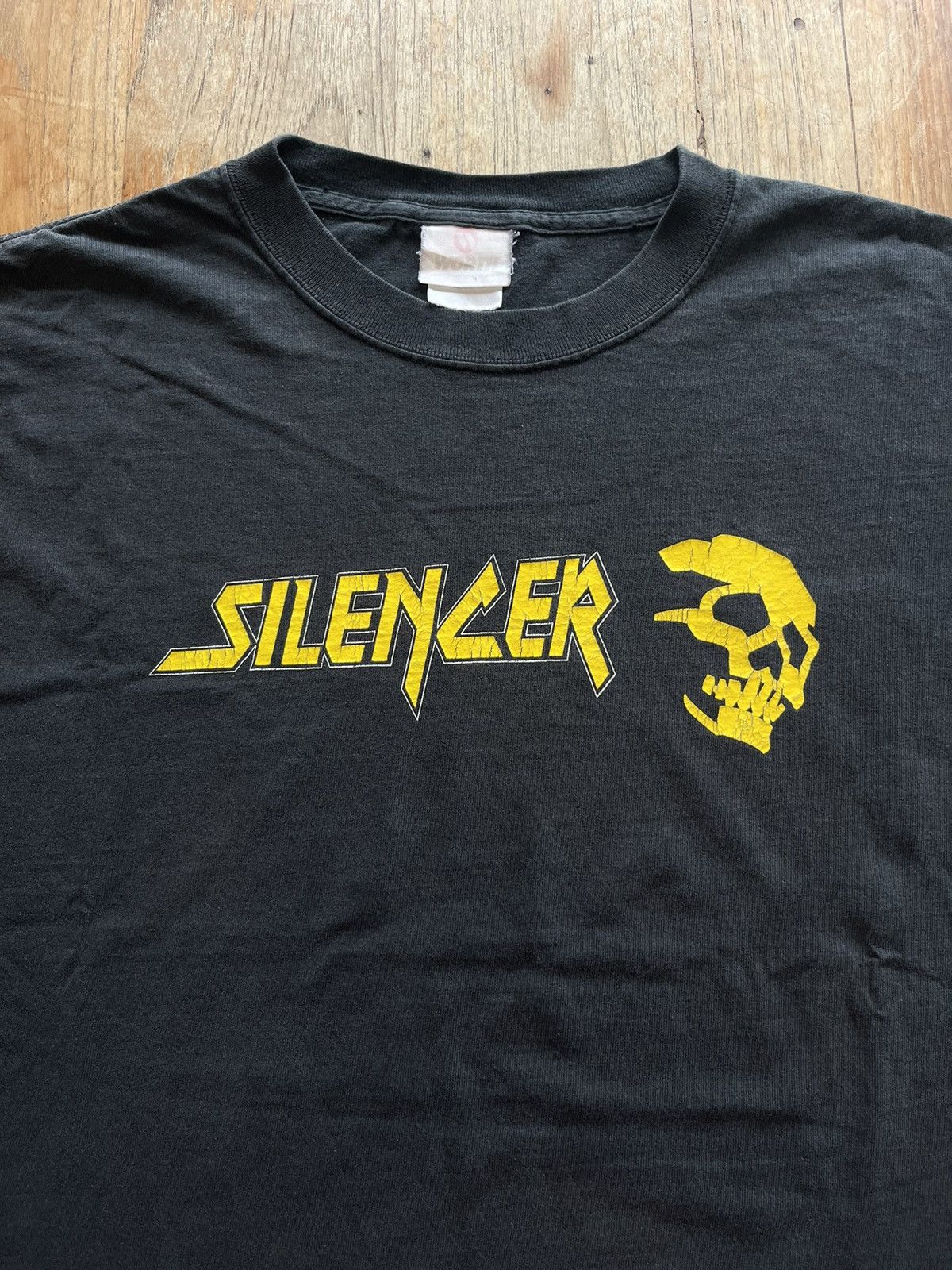 Band Tees × Vintage Vintage SILENCER black metal band Tshirt Size US XL / EU 56 / 4 - 4 Thumbnail
