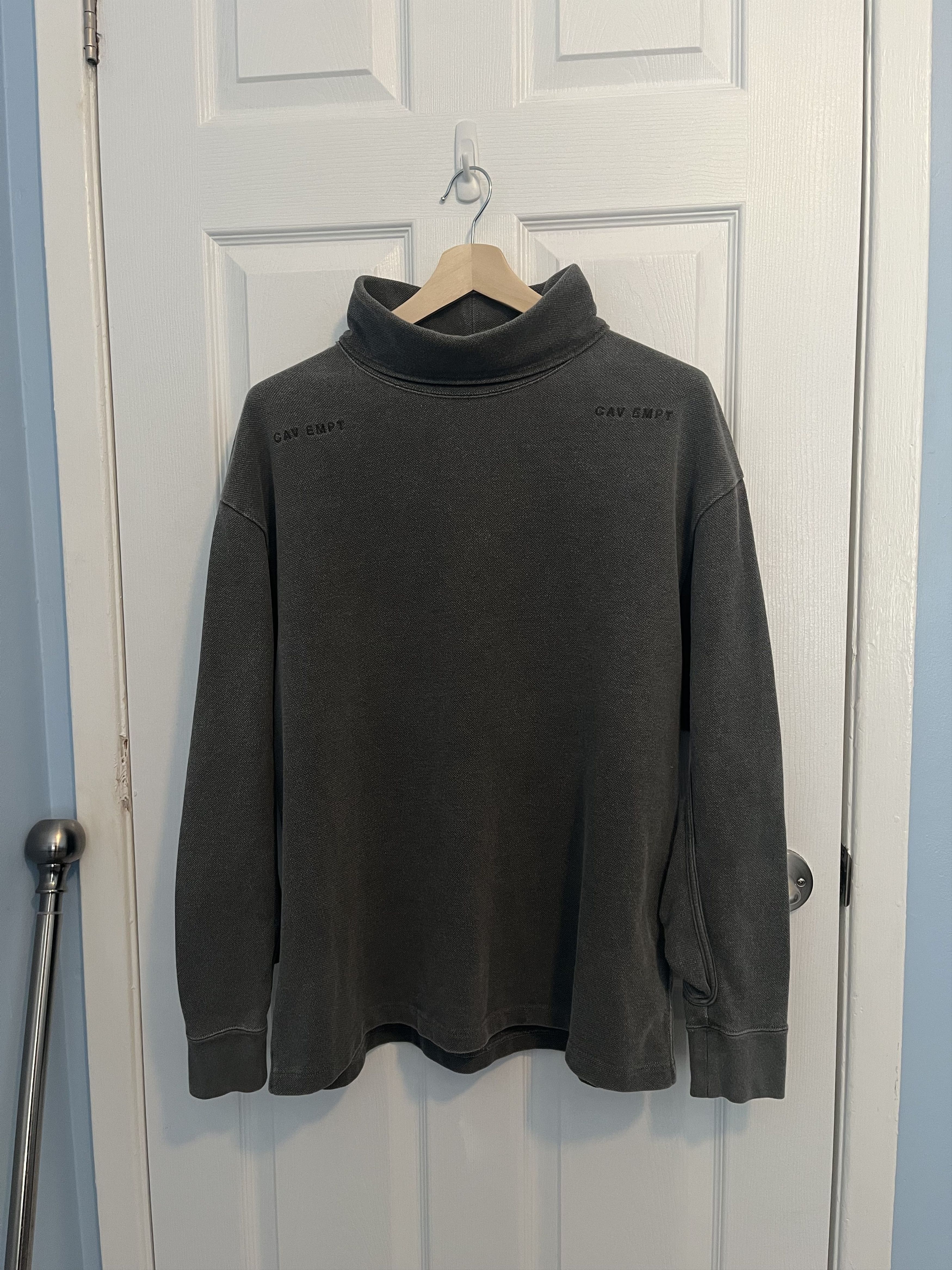 Cav Empt Cav Empt Unbalance Stand Collar Pullover Size US L / EU 52-54 / 3 - 1 Thumbnail