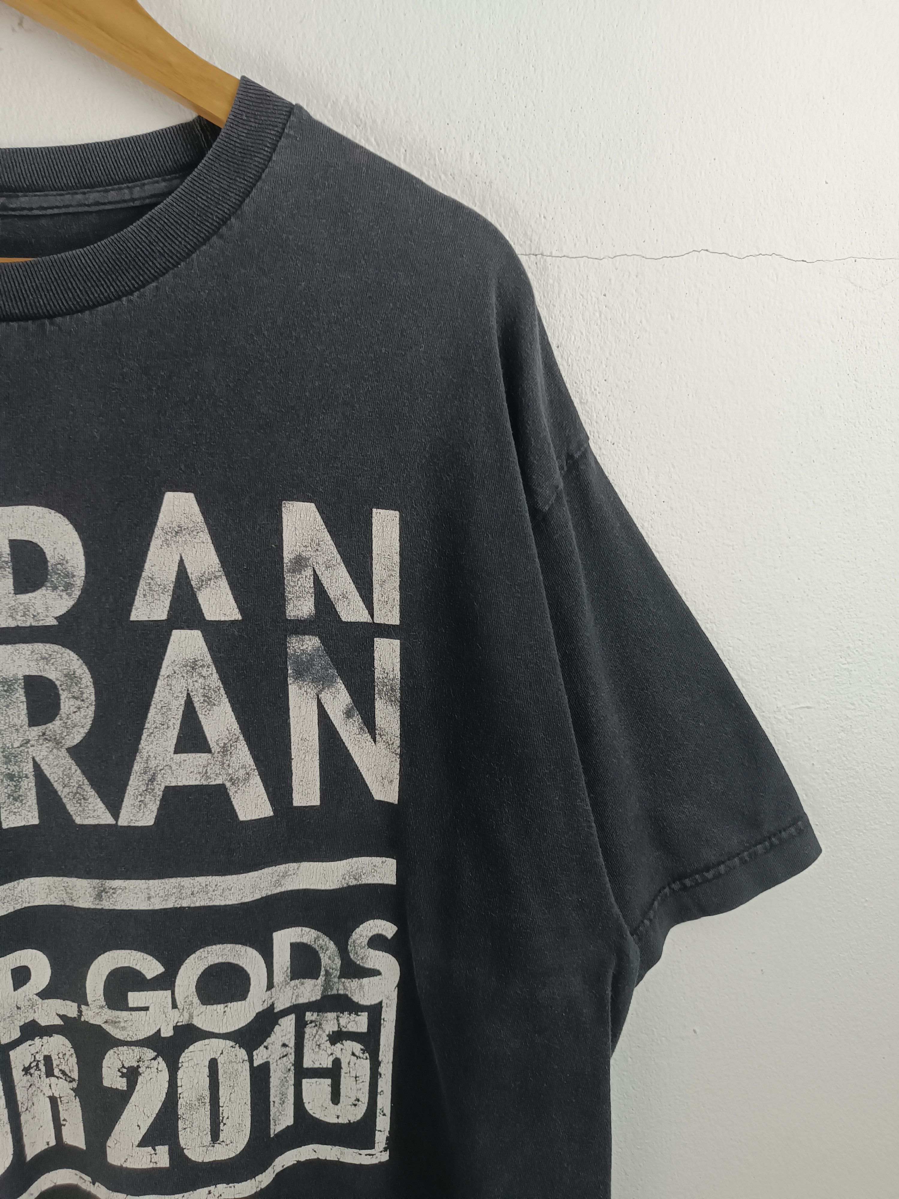Band Tees THRASHED FADED VINTAGE 2015 DURAN DURAN TOUR DEPECHE CURE U2 Size US L / EU 52-54 / 3 - 6 Thumbnail