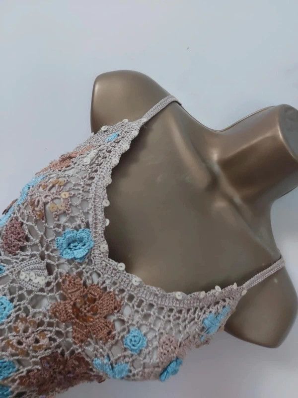 Vintage Vintage cami top Size M / US 6-8 / IT 42-44 - 2 Thumbnail