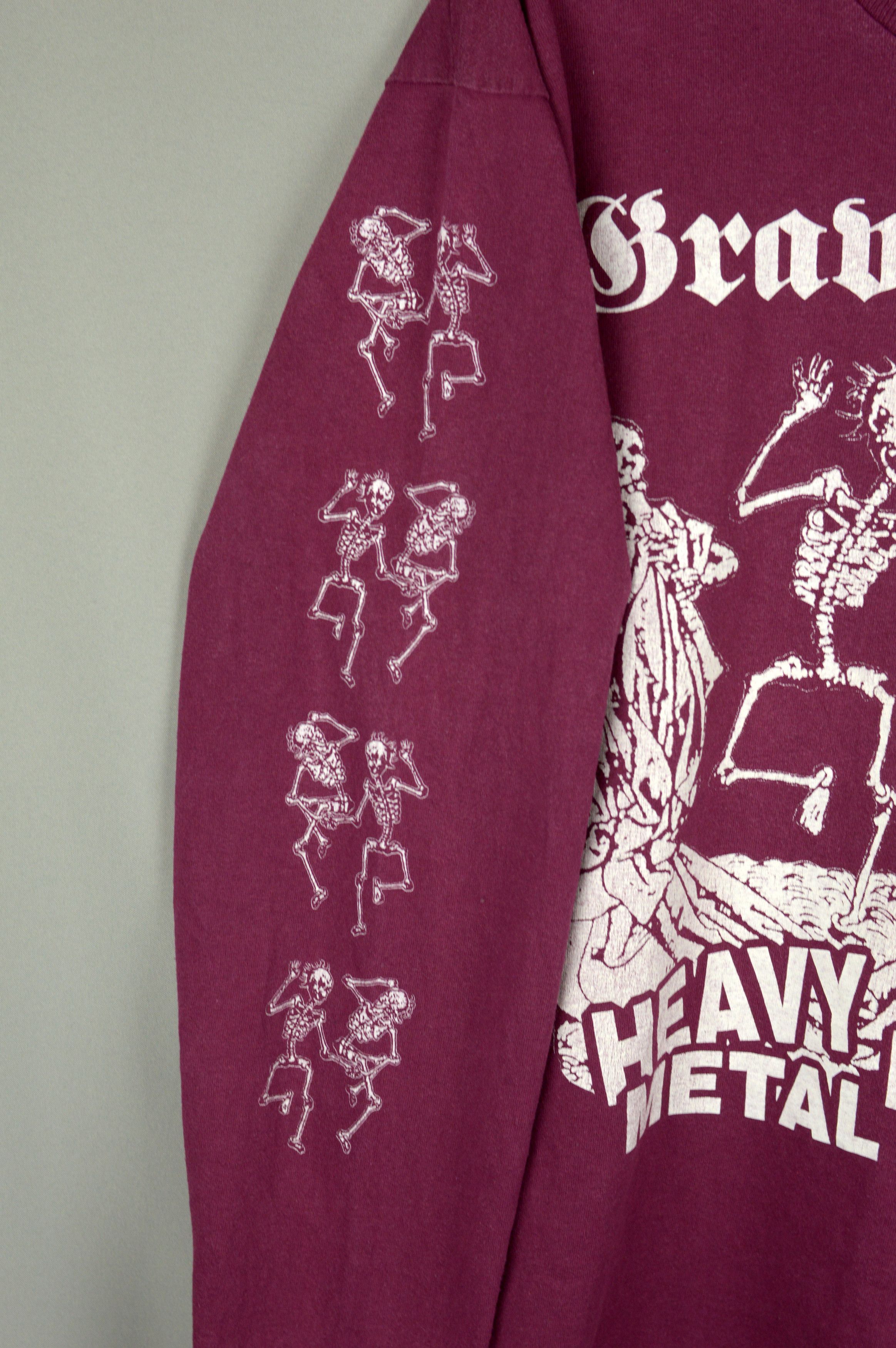 Band Tees Vintage Grave Digger Heavy Metal Breakdance 1994 t shirt Size US L / EU 52-54 / 3 - 5 Thumbnail