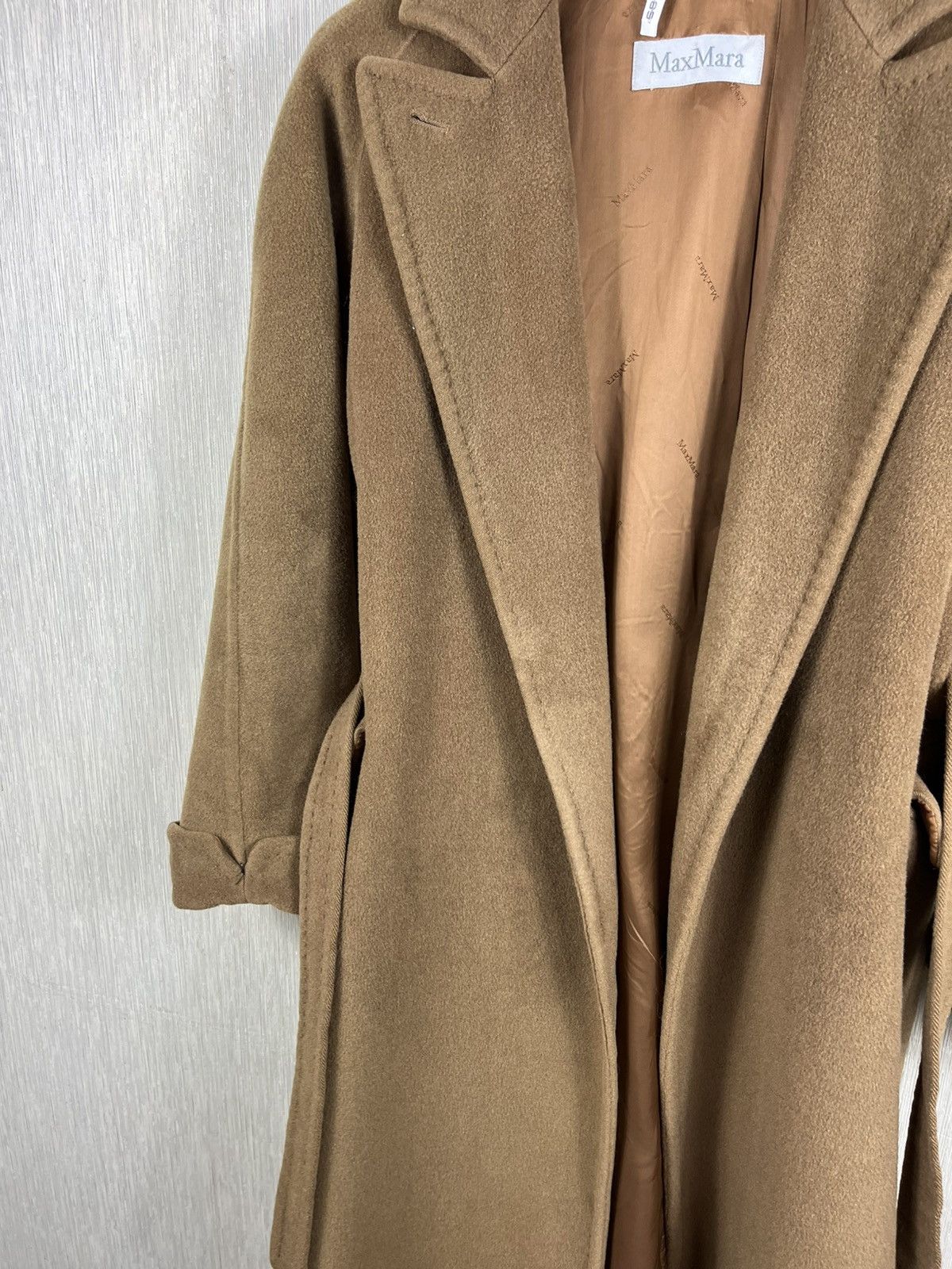 Max Mara Max Mara wool cashmere long coat luxury teddy bear old money Size M / US 6-8 / IT 42-44 - 13 Thumbnail