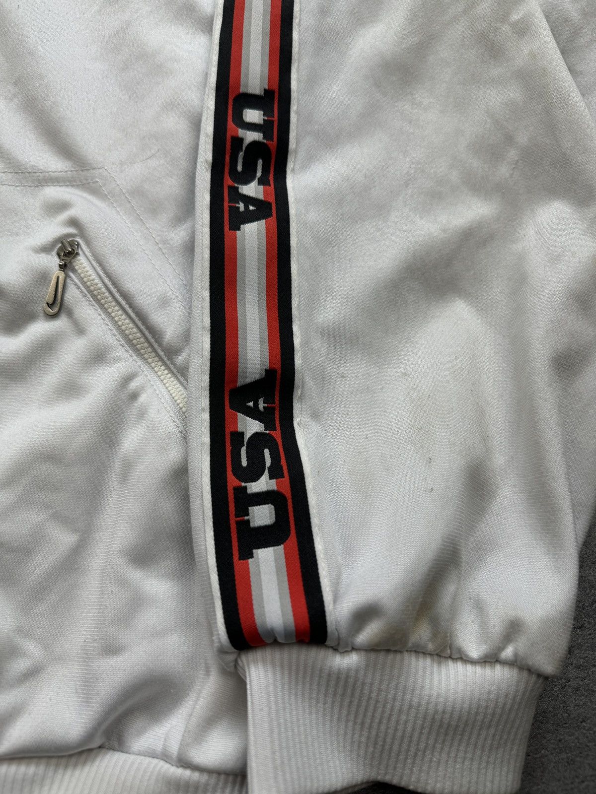 Nike × Vintage Nike 90s Zip USA vintage boxy swoosh logo rap skate y2k Size US L / EU 52-54 / 3 - 5 Thumbnail