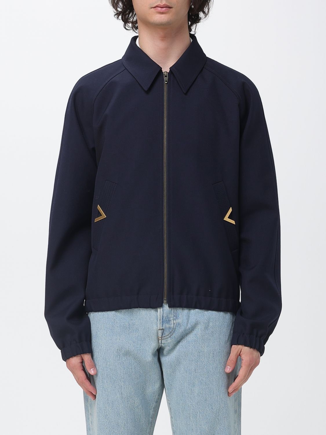 Valentino Valentino Jacket Men Blue Size US M / EU 48-50 / 2 - 1 Thumbnail