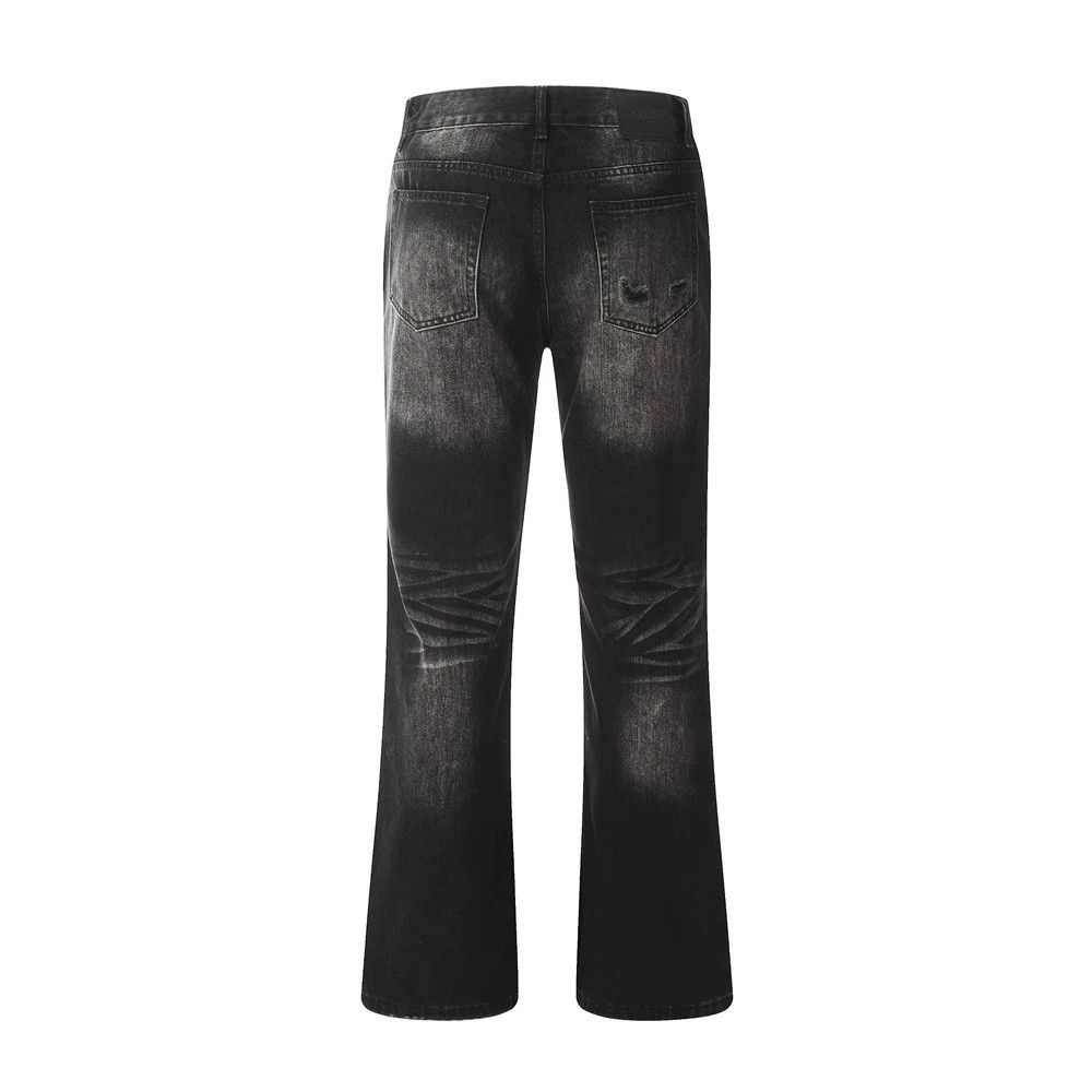 Vintage Men's hippie washed vintage flared jeans Size US 32 / EU 48 - 2 Thumbnail
