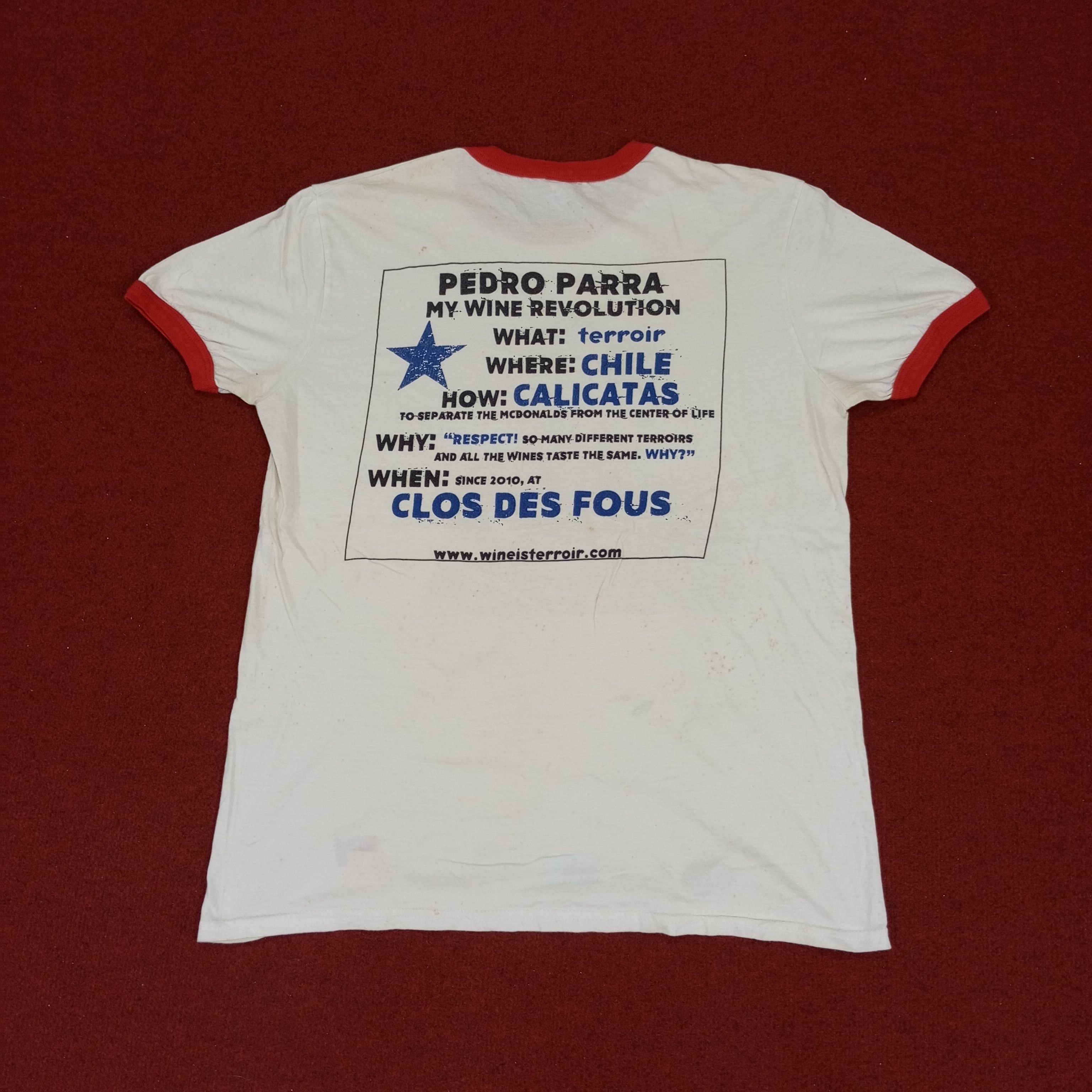Vintage Pedro Parra Streetwear Style Tshirt Size US L / EU 52-54 / 3 - 3 Thumbnail