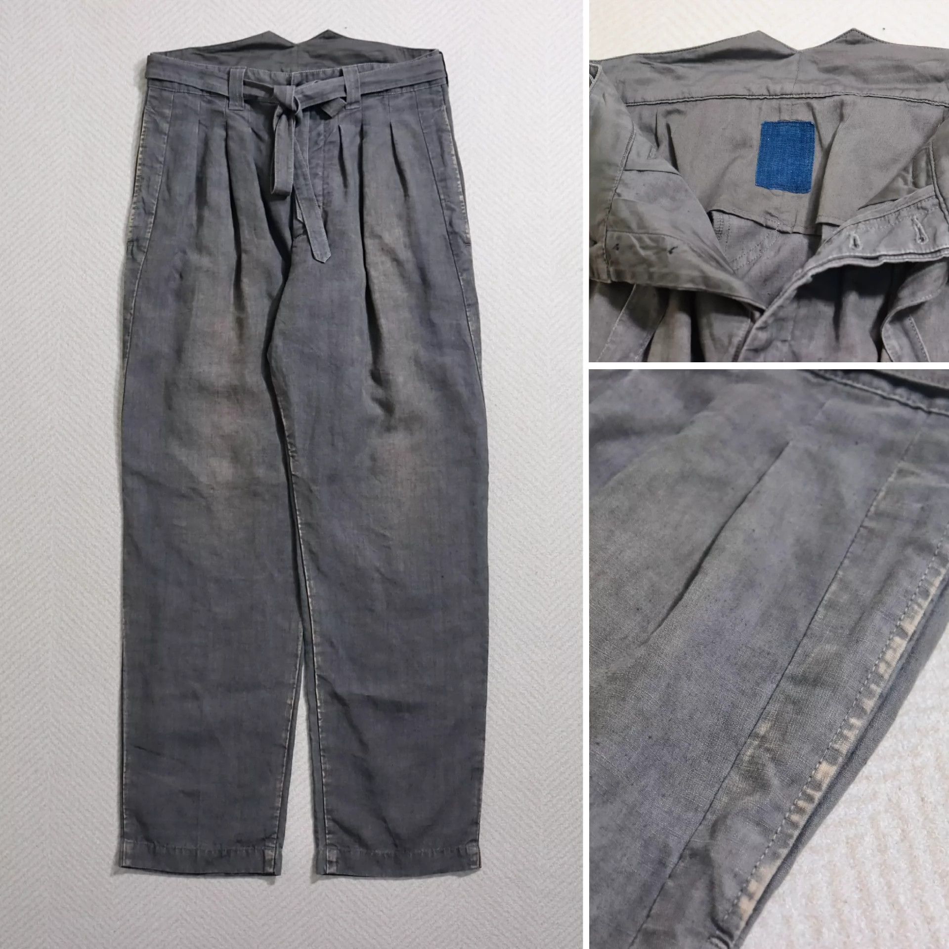 Visvim Visvim ICT 23ss Hakama Pants Dmgd Size US 32 / EU 48 - 1 Thumbnail