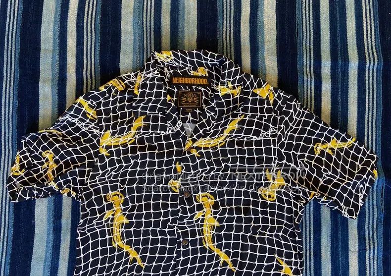 Neighborhood Neighborhood Goldfish Hawaiian Short Sleeve Shirt Size US S / EU 44-46 / 1 - 3 Thumbnail
