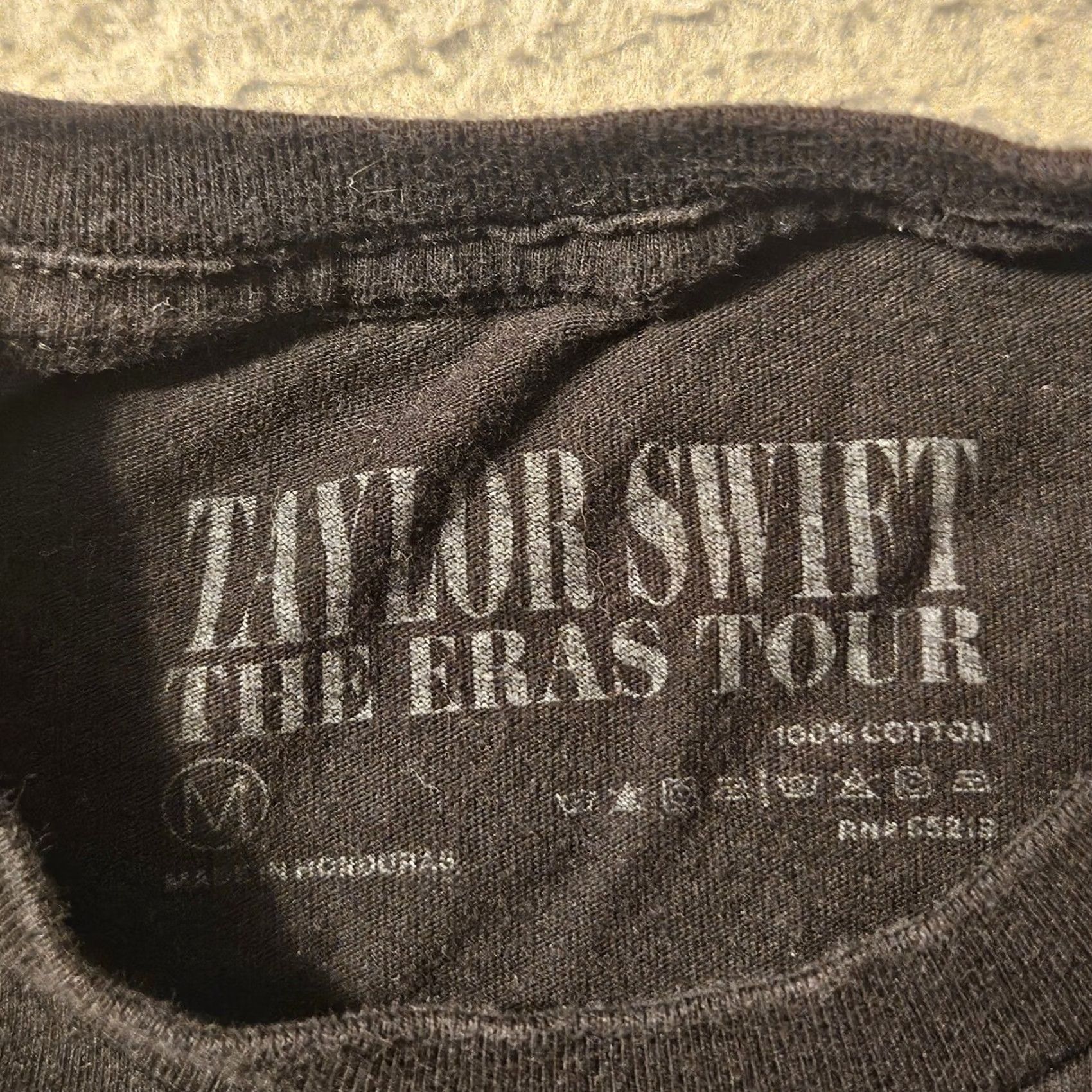 Vintage Taylor Swift The Eras Tour Official Merch Black Shirt EXCLUSIVE M Size Concert Size M / US 6-8 / IT 42-44 - 3 Thumbnail
