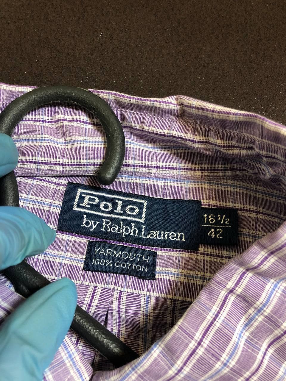Polo Ralph Lauren Ralph Lauren Shirt Purple Plaid Long Sleeve Button up shirt Size US XXL / EU 58 / 5 - 2 Thumbnail