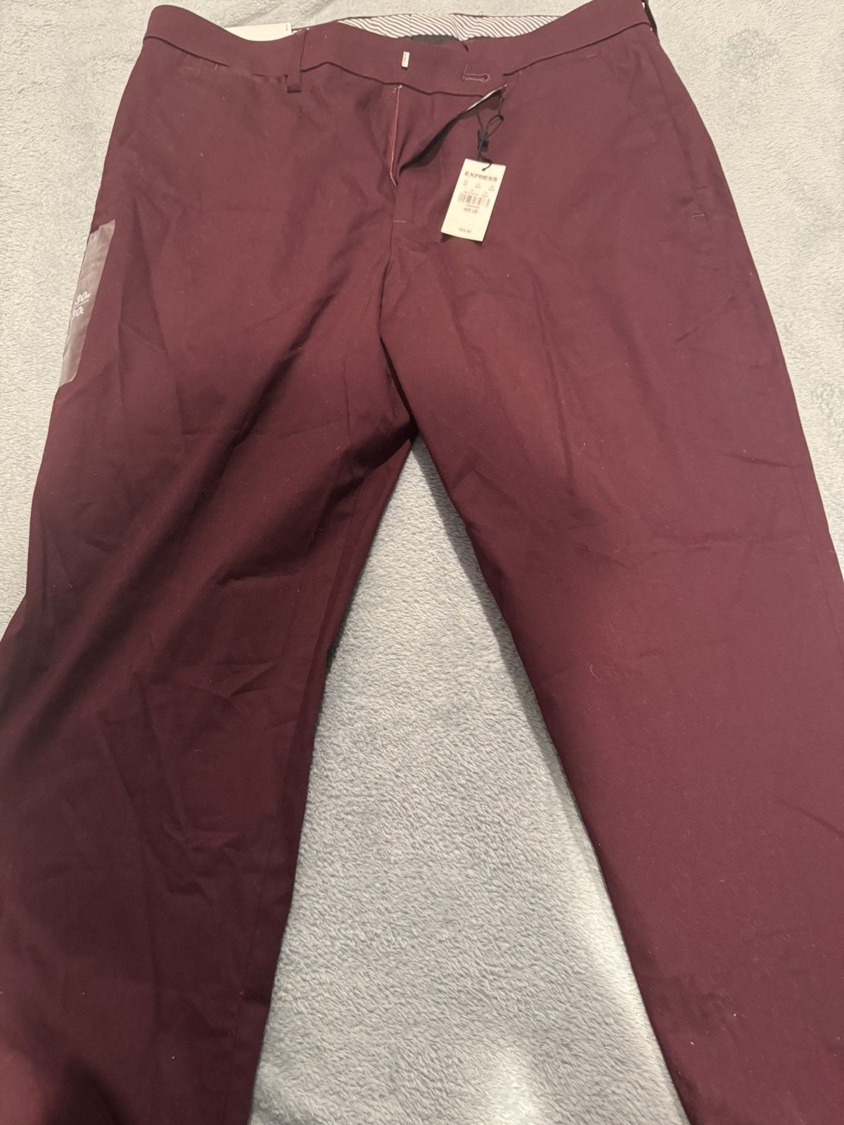 Express Maroon Express Slim Dress Pants Size US 30 / EU 46 - 1 Thumbnail