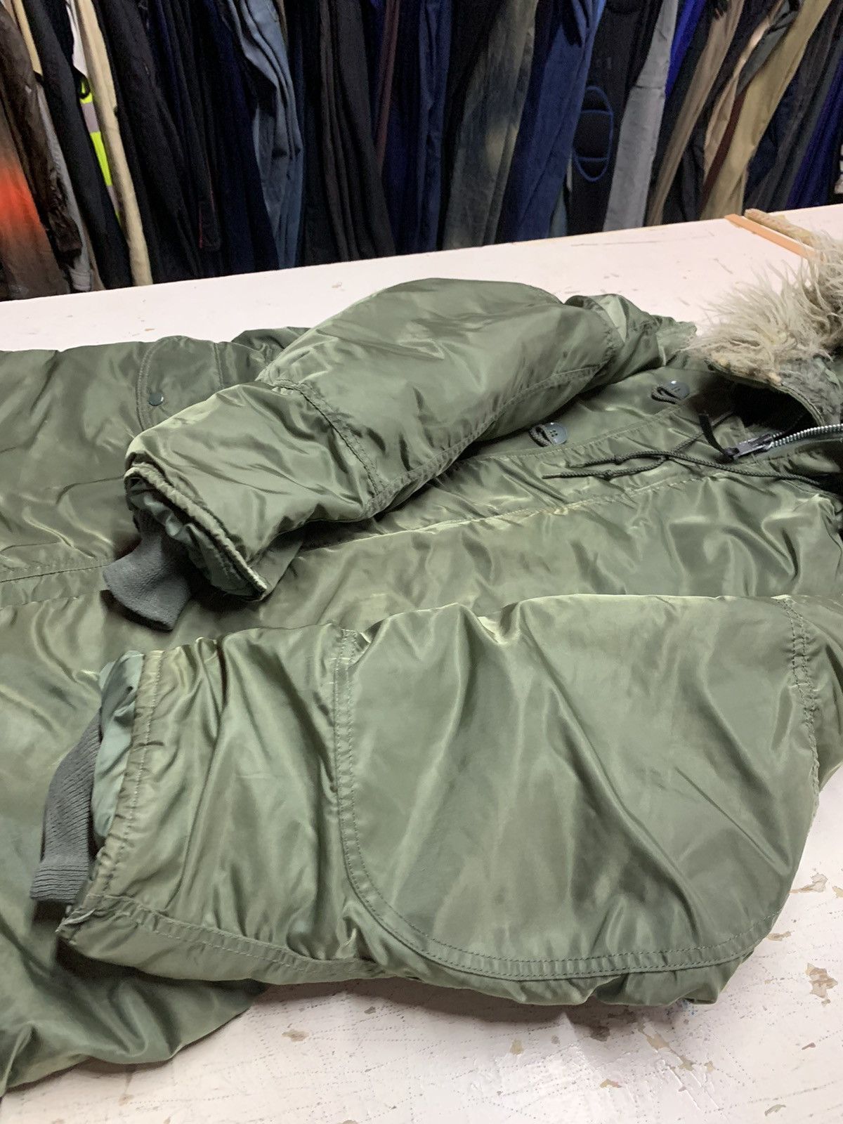 Alpha Industries ALPHA INDUSTRIES KNOX ARMORY SAGA GREEN PARKA JACKET Size US XXL / EU 58 / 5 - 12 Thumbnail