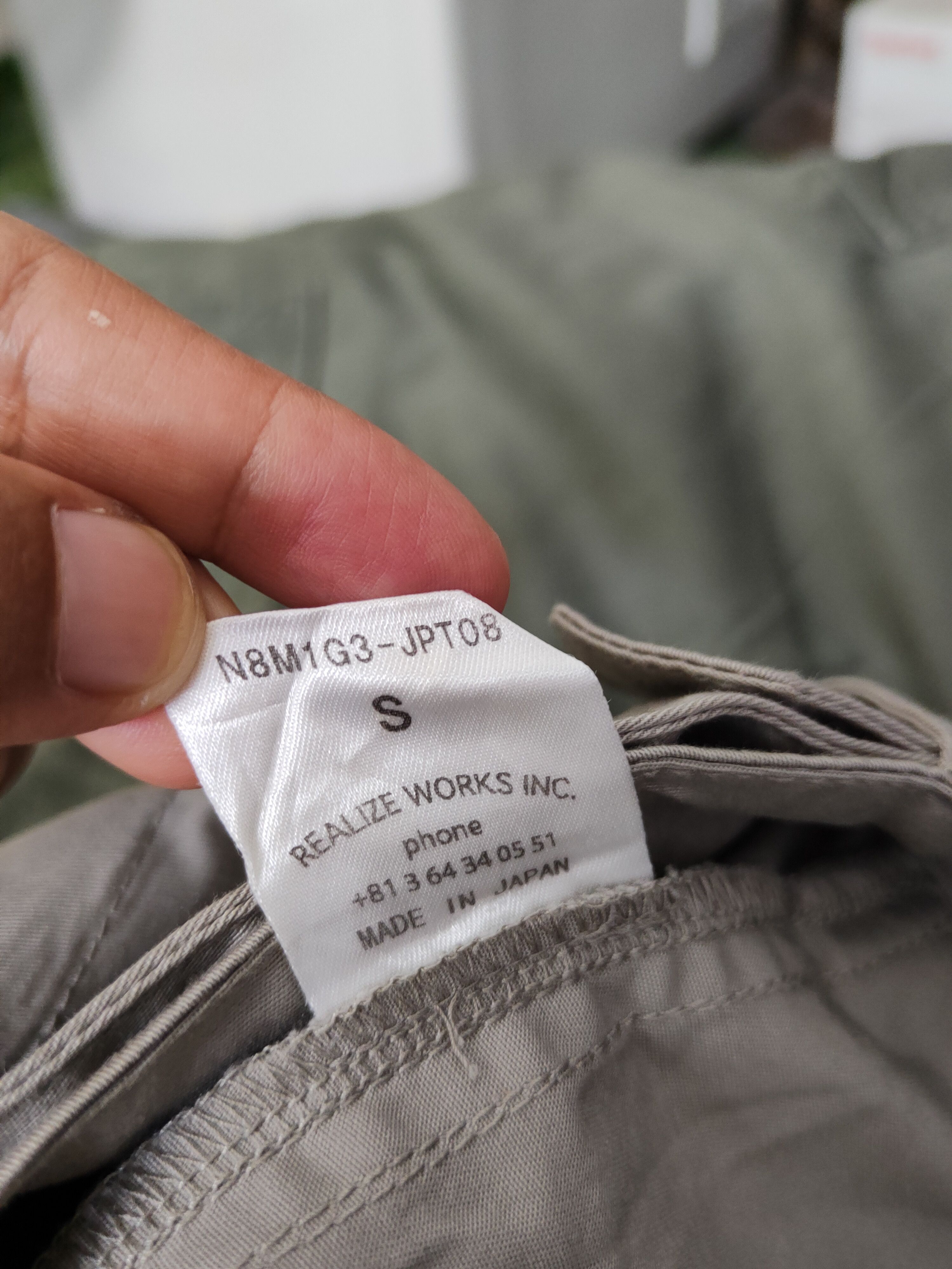 Japanese Brand DL Chord Number 8 Gray Multipocket Casual Pants #1136 Size US 30 / EU 46 - 13 Thumbnail