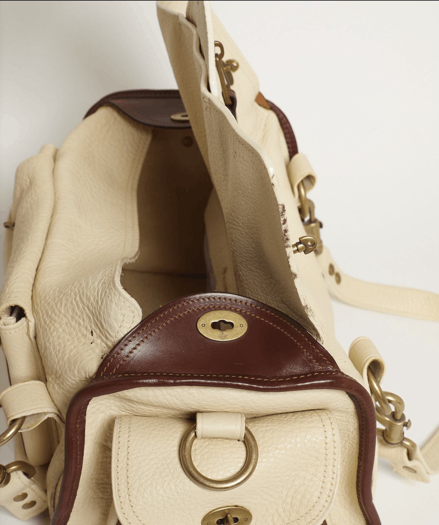 Mulberry Mulberry Vintage Emmy Darwin Cream Bag Size ONE SIZE - 9 Thumbnail