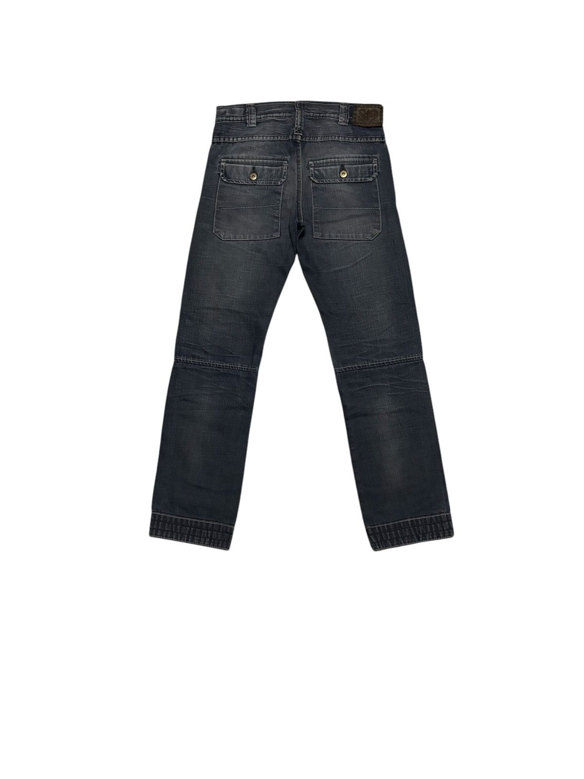 Vintage S19 Streetwear Jeans Distressed Denim Size US 32 / EU 48 - 9 Thumbnail