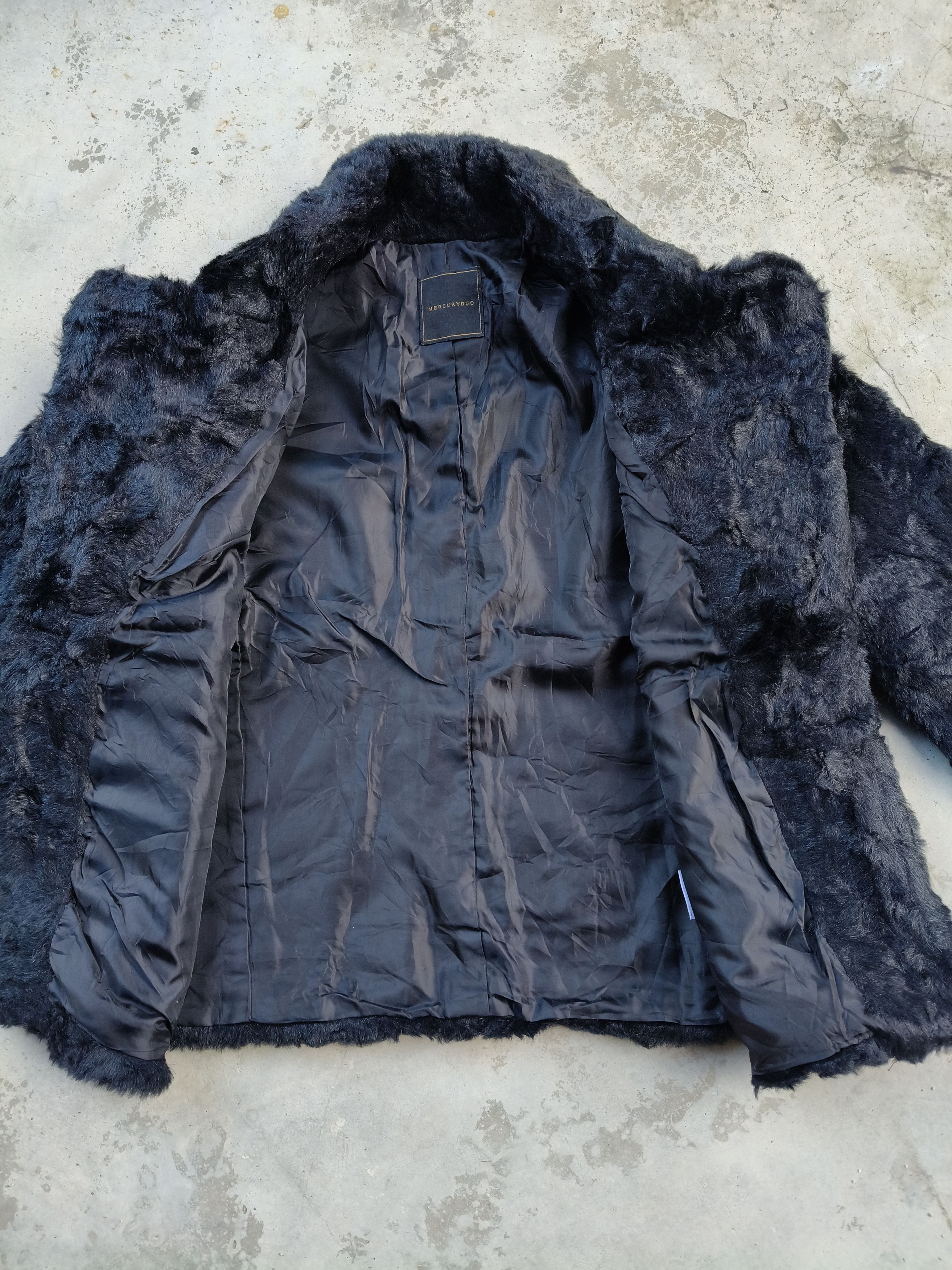 Japanese Brand Mercuryduo Faux Fur Jacket Size M / US 6-8 / IT 42-44 - 8 Thumbnail