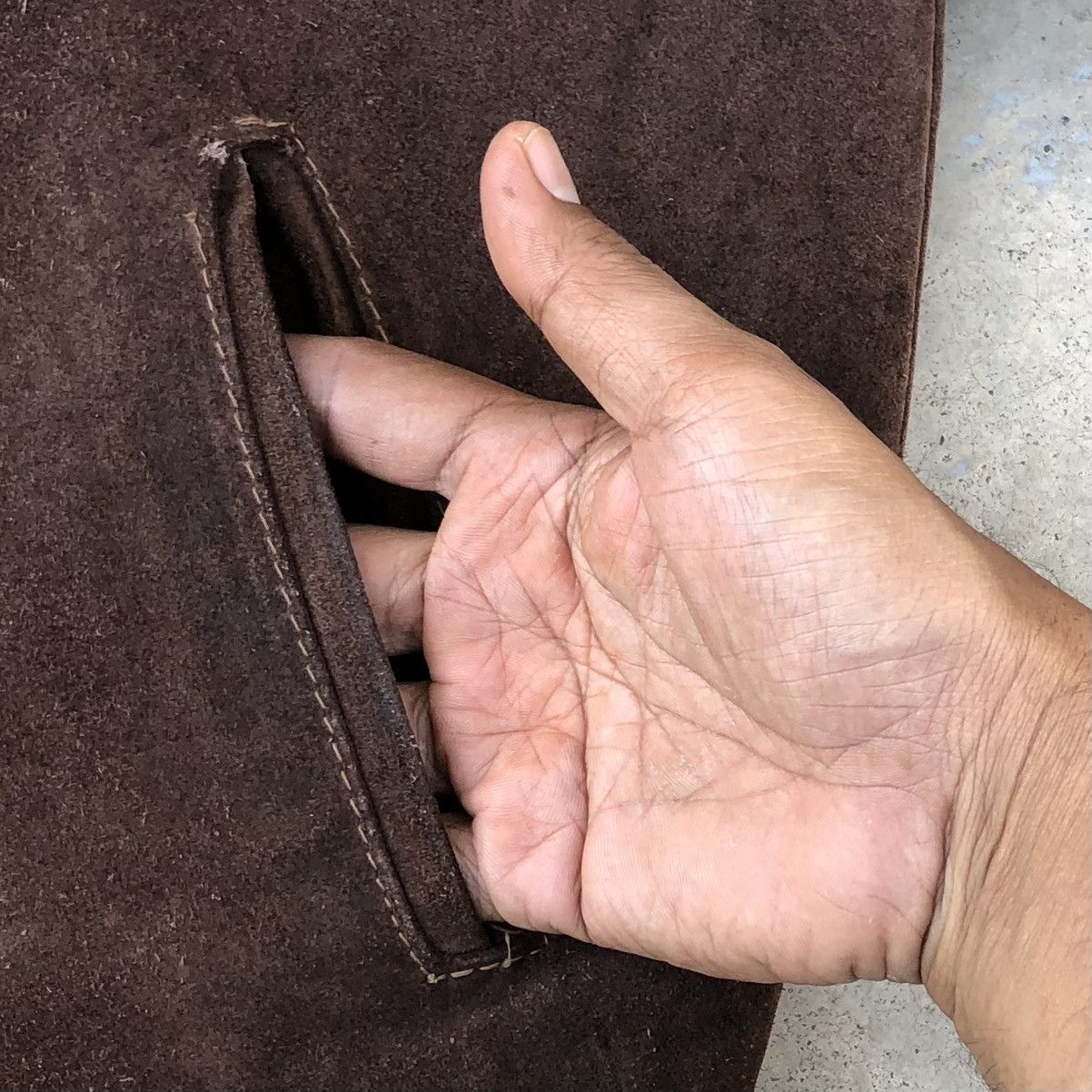 Schott Vintage SCHOTT NYC Suede Leather Bomber Jacket 🇺🇸 Size US M / EU 48-50 / 2 - 16 Thumbnail