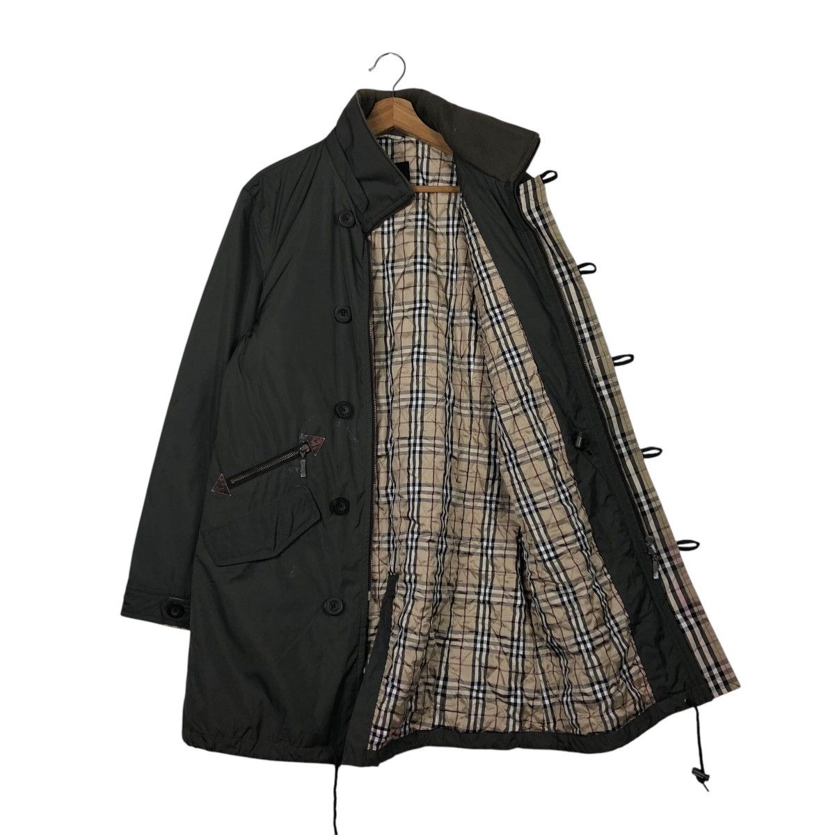 Burberry 📌Vintage Chore Jacket Burberry Black Label Nova Check Size US L / EU 52-54 / 3 - 13 Thumbnail