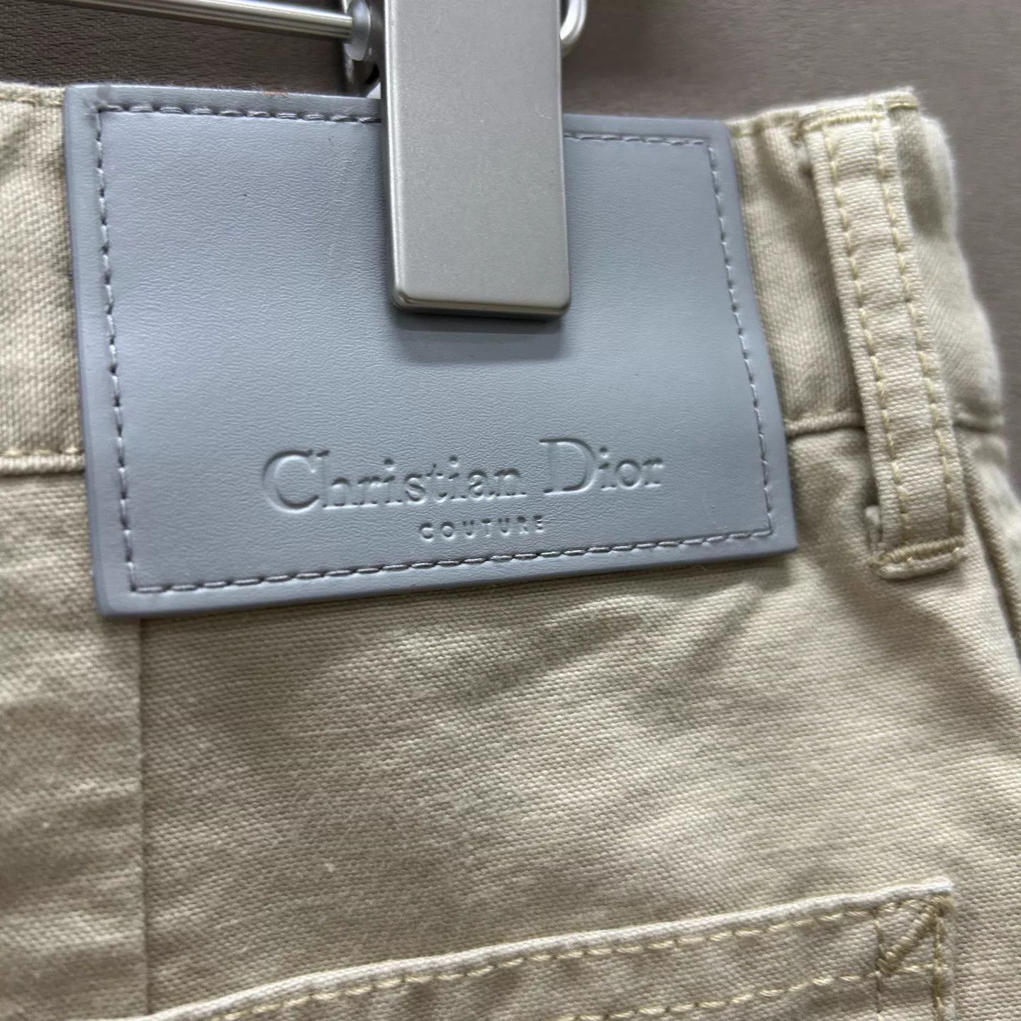 Dior DIOR 99 New Khaki Cargo Pants Size 50 Size US 34 / EU 50 - 4 Thumbnail