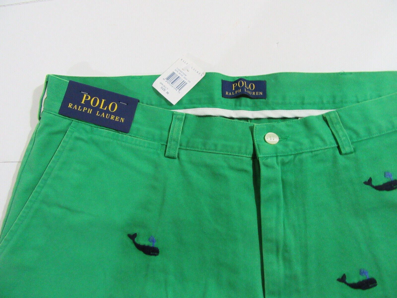 Polo Ralph Lauren Polo Ralph Lauren All Over Whale Print Chino Shorts NWT 30 Size US 30 / EU 46 - 4 Thumbnail