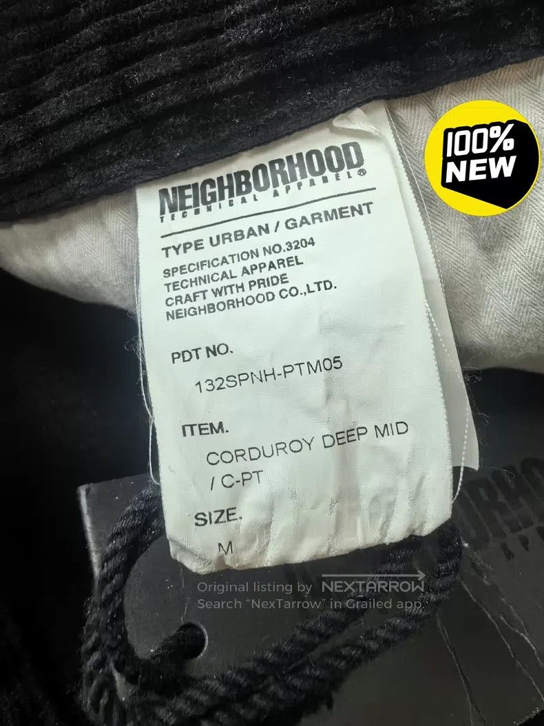 Neighborhood Neighborhood size M Black Corduroy Pants Size US 27 - 6 Thumbnail