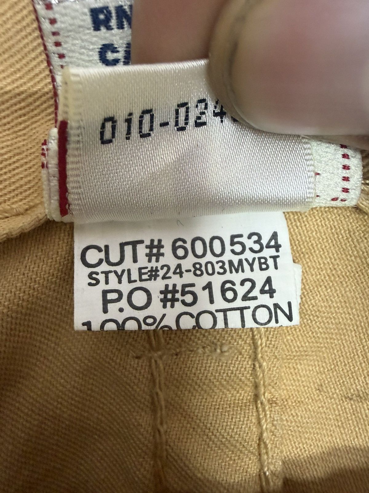 True Religion True Religion Joey Super T Khaki Denim Pants - Made in USA Size US 42 / EU 58 - 12 Thumbnail