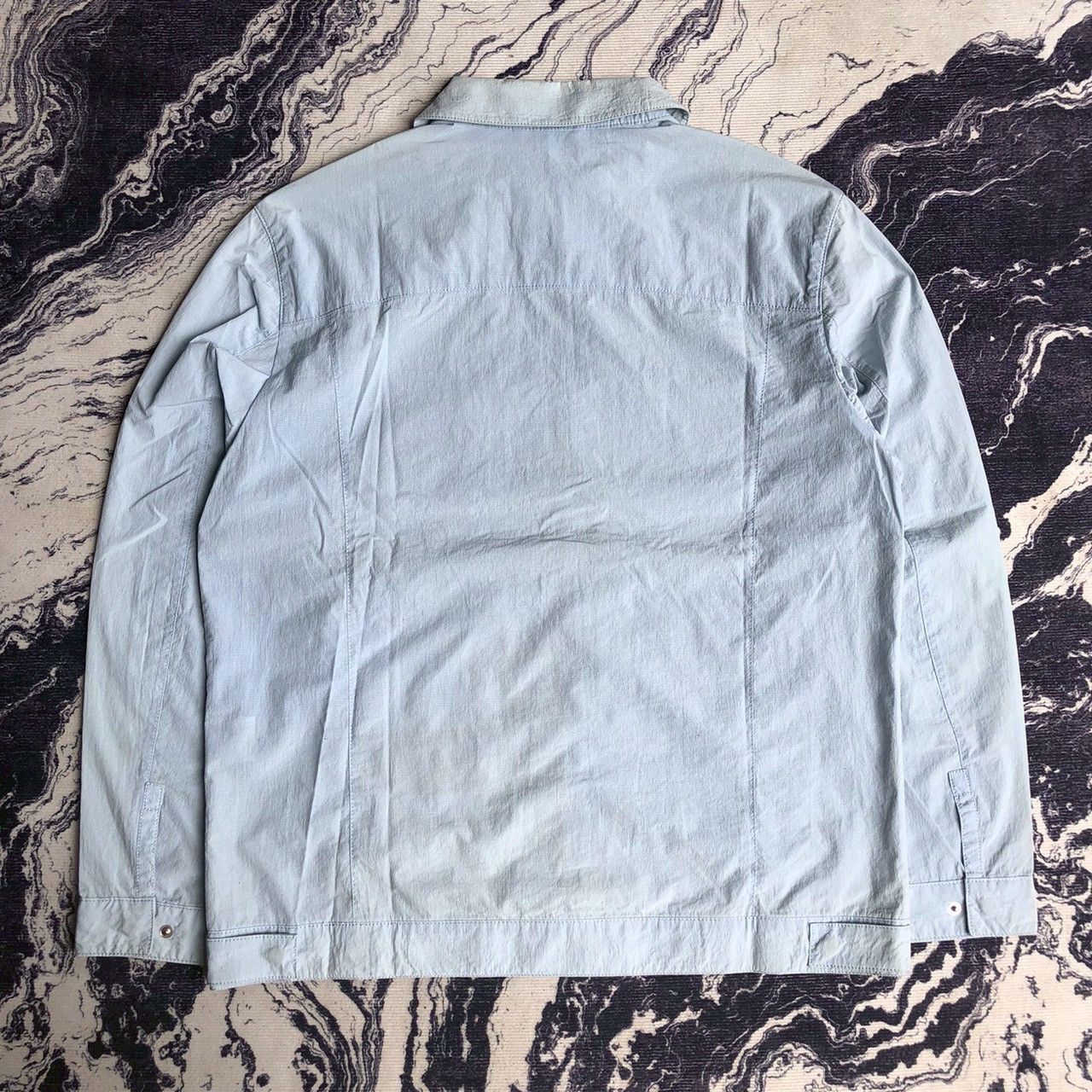 Givenchy Givenchy Light Blue Zip Jacket Archive Piece Size US L / EU 52-54 / 3 - 4 Thumbnail