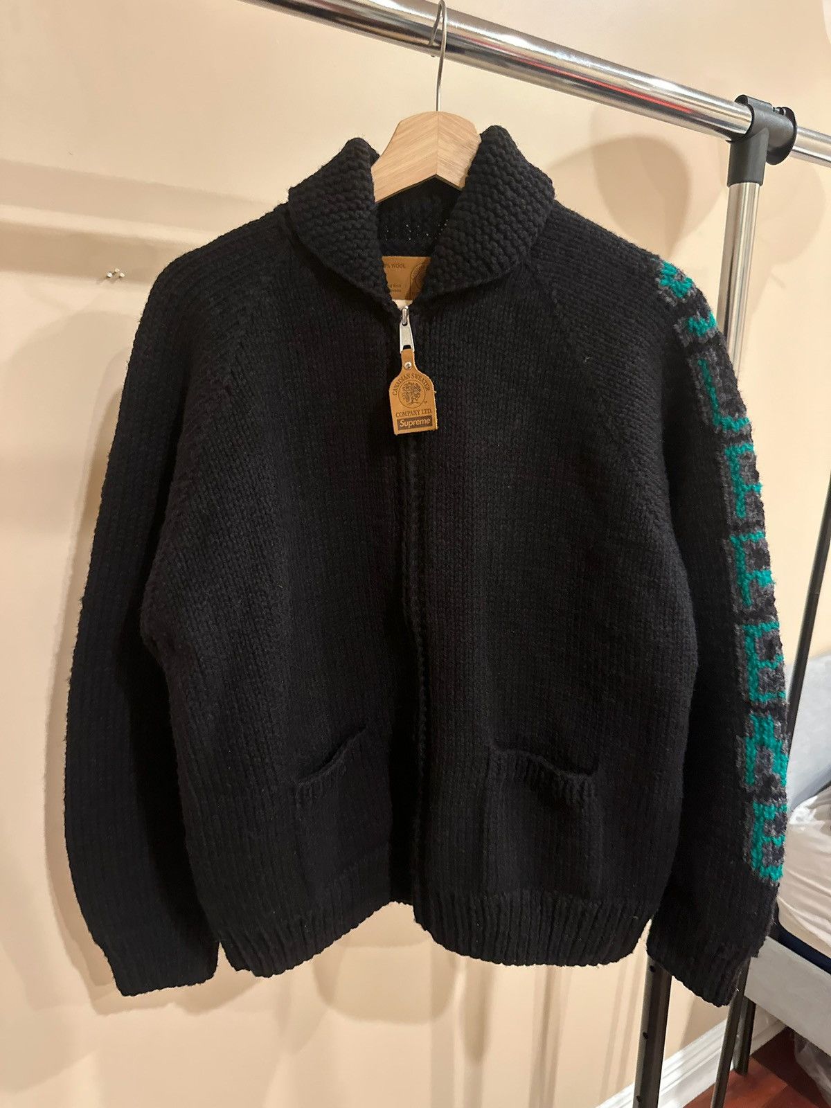 Supreme Supreme Camacho Wool Cowichan Jacket Size US S / EU 44-46 / 1 - 2 Thumbnail