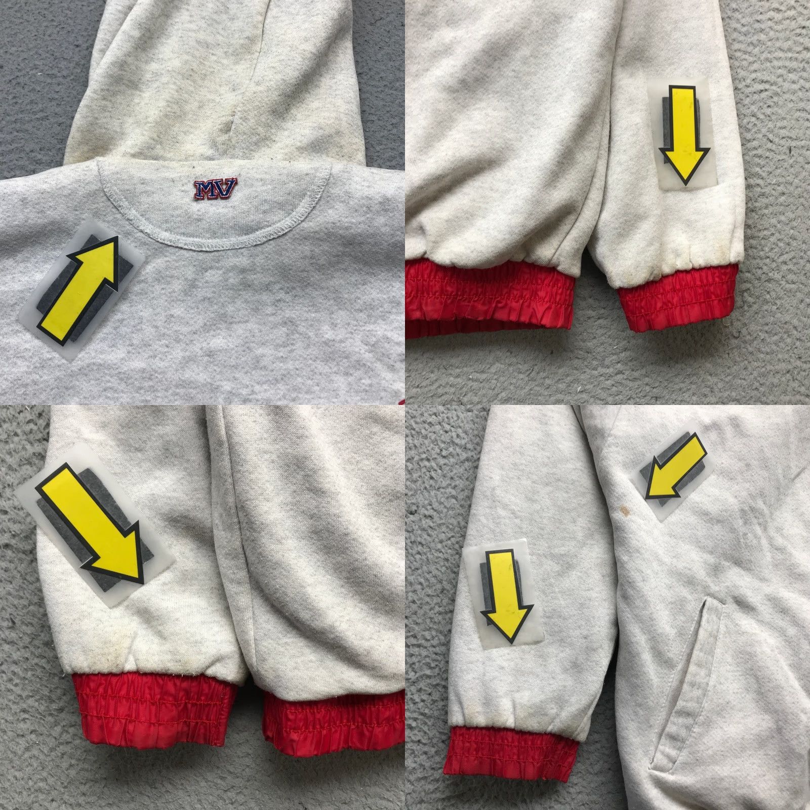Vintage VINTAGE Ohio State Buckeyes Reversible Jacket Hood Mens L Red Gray MV Sport Jacket Coat Size US L / EU 52-54 / 3 - 10 Thumbnail