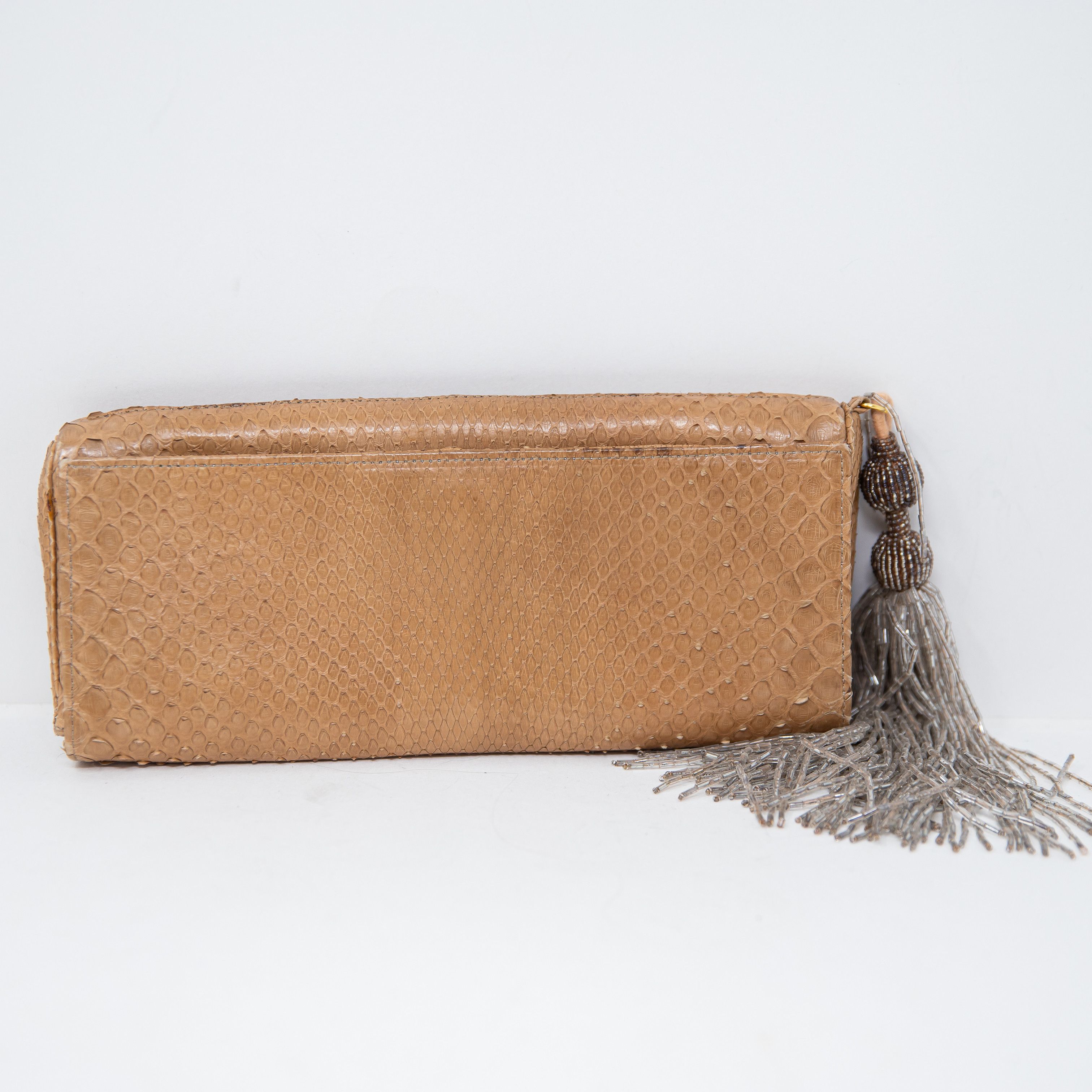 Anya Hindmarch Anya Hindmarch Genuine Python Leather Foldover Size ONE SIZE - 1 Thumbnail