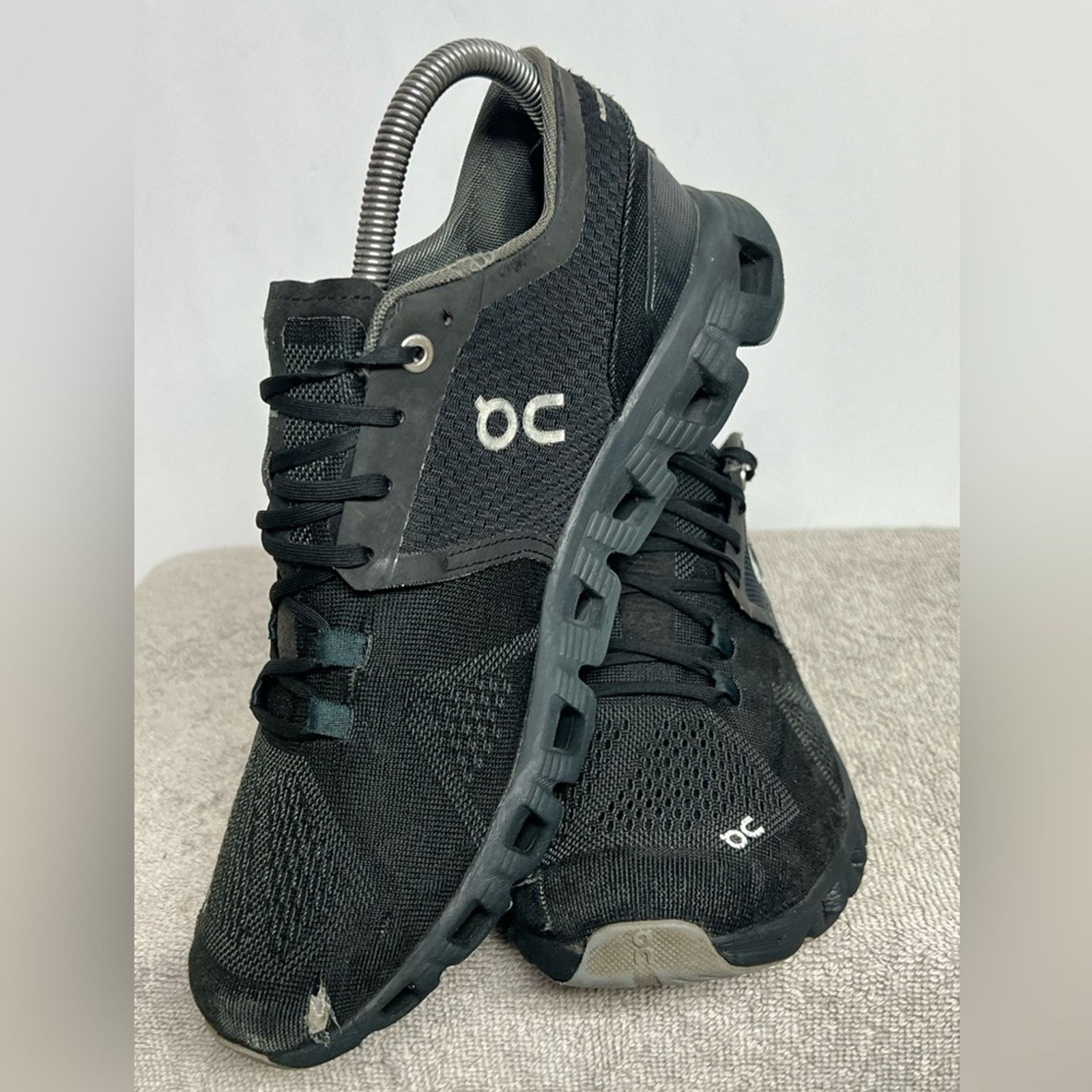 On On Cloud Shoes Women's Size 8 Black Cloud X Lace Up Running Size US 8 / IT 38 - 4 Thumbnail