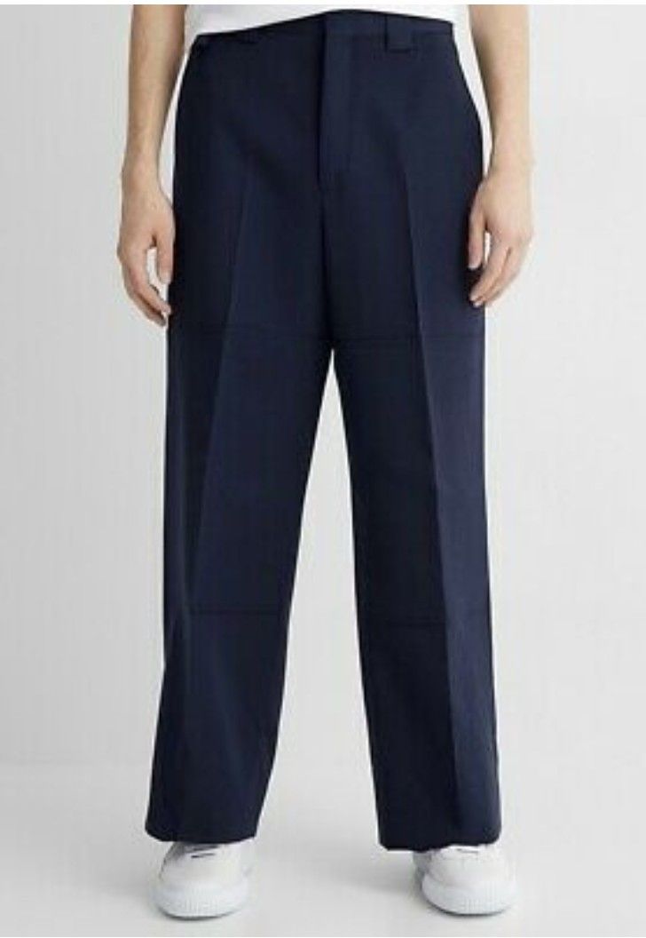 Lanvin Twill Wide Leg Pants Size US 32 / EU 48 - 1 Thumbnail