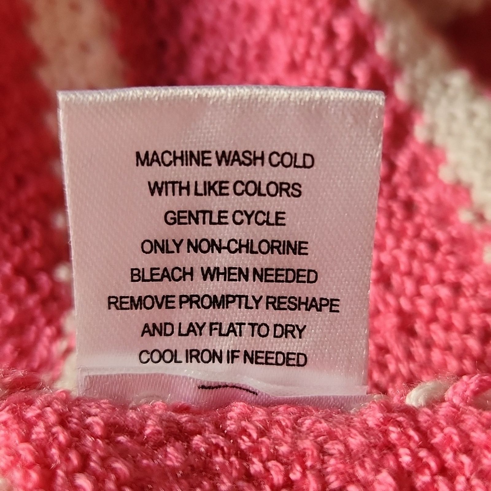 Almost Famous PINK & WHITE CROCHET ☆ VEST & SKIRT ☆ 2 PIECE SET ☆ 2x ☆ NWT Size XXL / US 16-18 / IT 52-54 - 9 Thumbnail