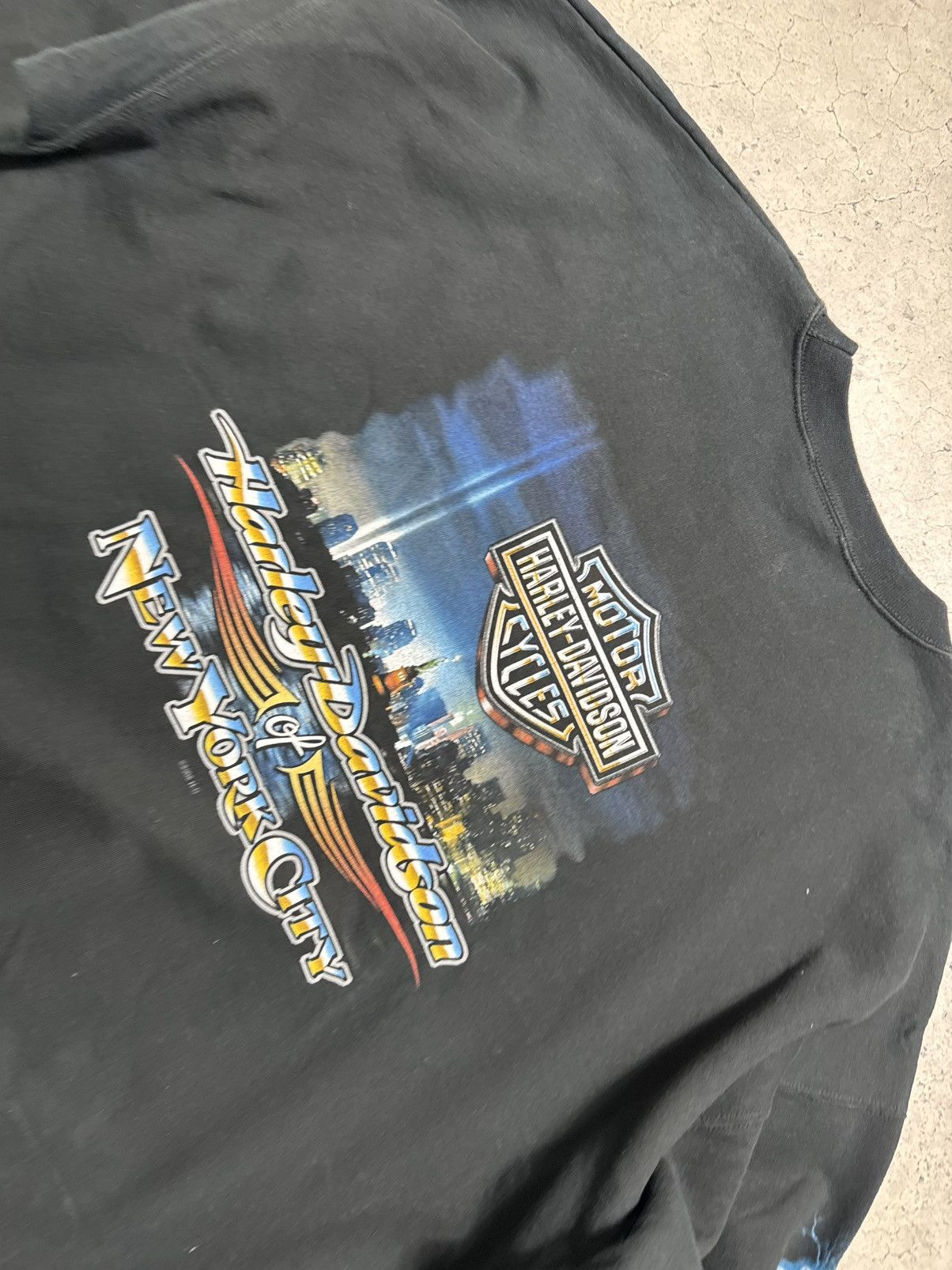 Harley Davidson Harley Motor Davidson 2006 Black Vintage Sweatshirt Size 2XL Size US XXL / EU 58 / 5 - 12 Thumbnail