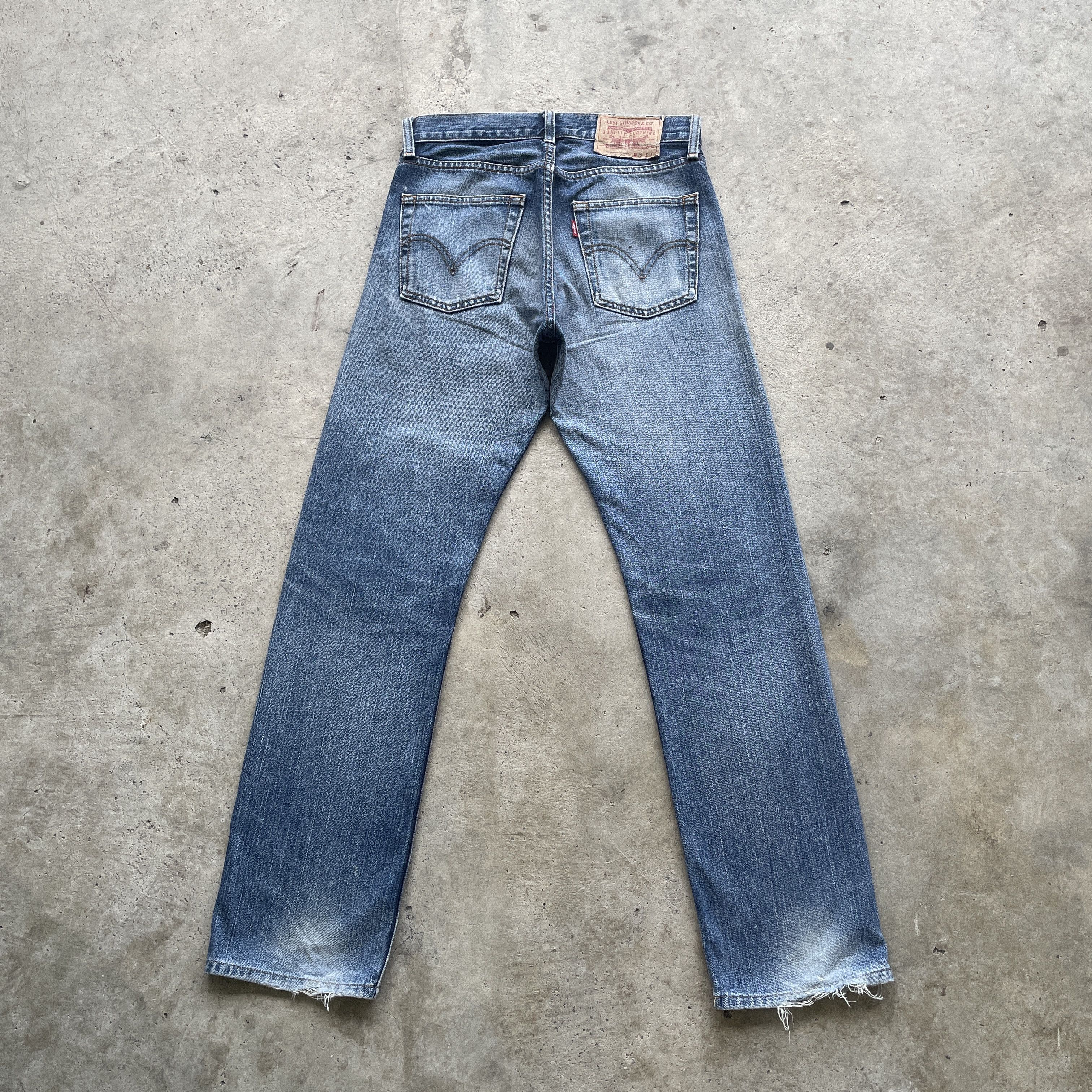 Levi's VINTAGE LEVI’S 505 FADED DENIM PANTS JEANS W29x29.5 Size US 29 - 14 Thumbnail