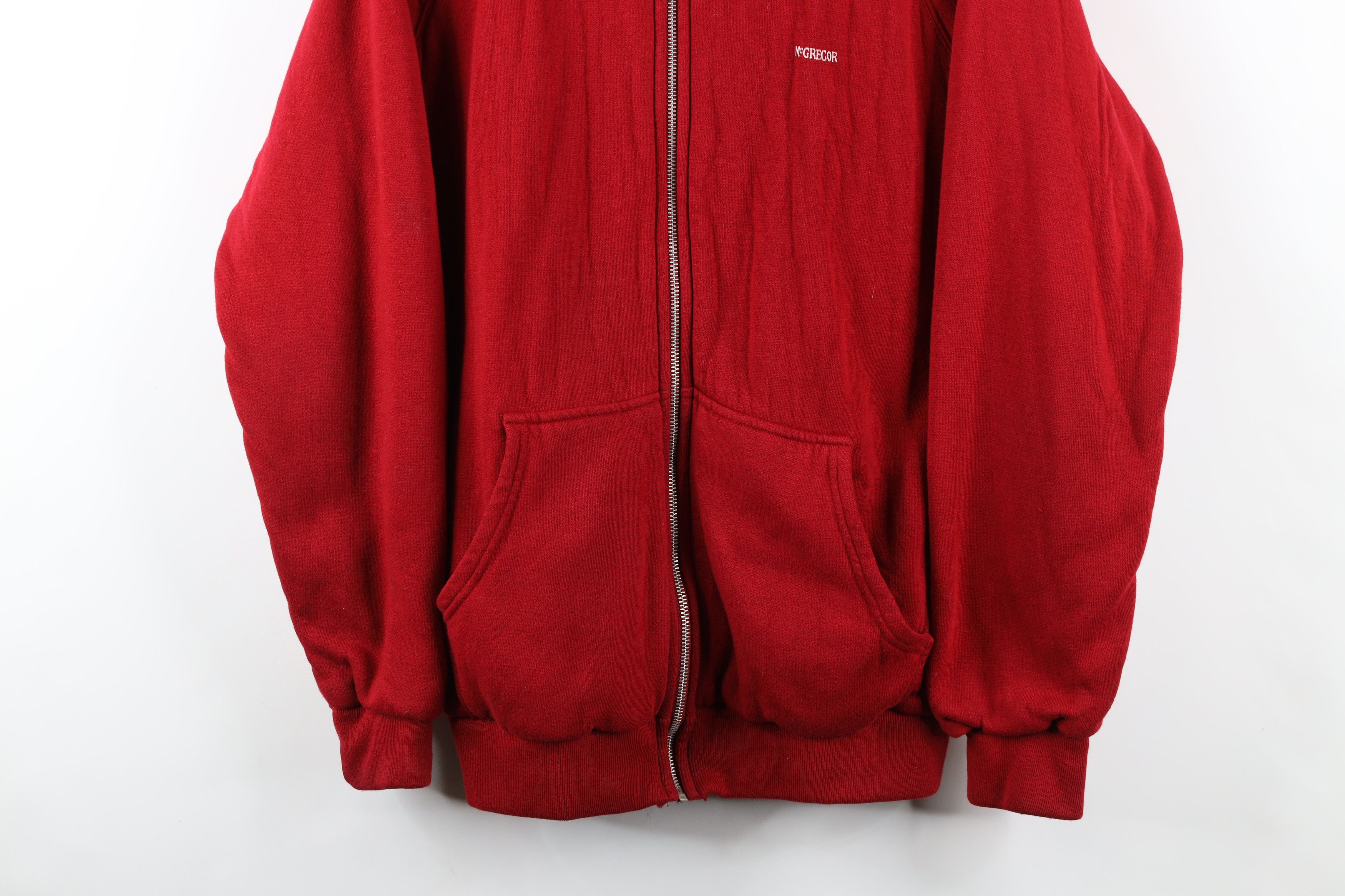 Vintage Vintage 70s 80s Streetwear Thermal Lined Full Zip Hoodie Size US L / EU 52-54 / 3 - 3 Thumbnail
