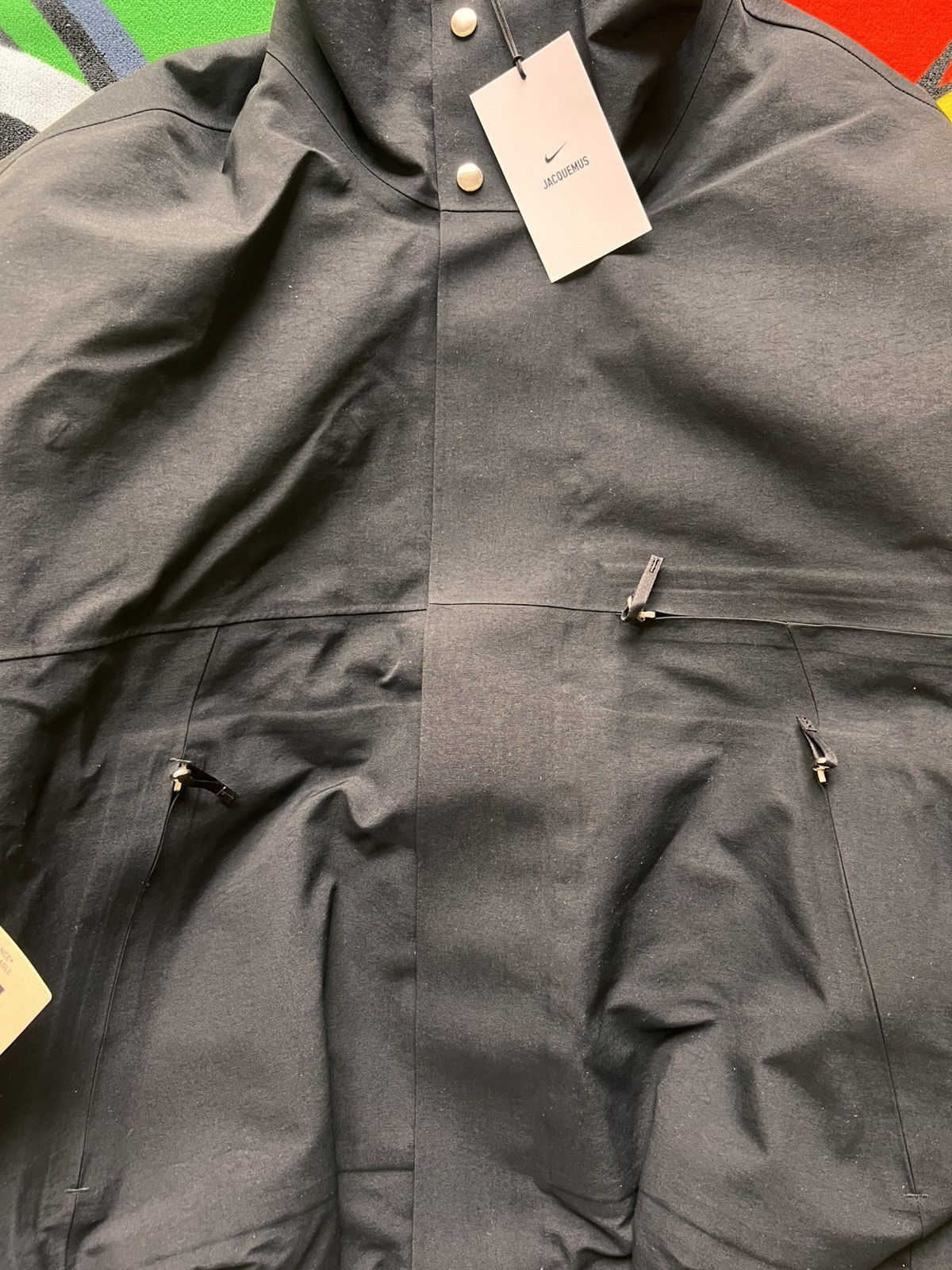 Jacquemus × Nike M Nike x Jacquemus GORE-TEX Jacket 2-in-1 Black bomber shell Size US M / EU 48-50 / 2 - 10 Thumbnail
