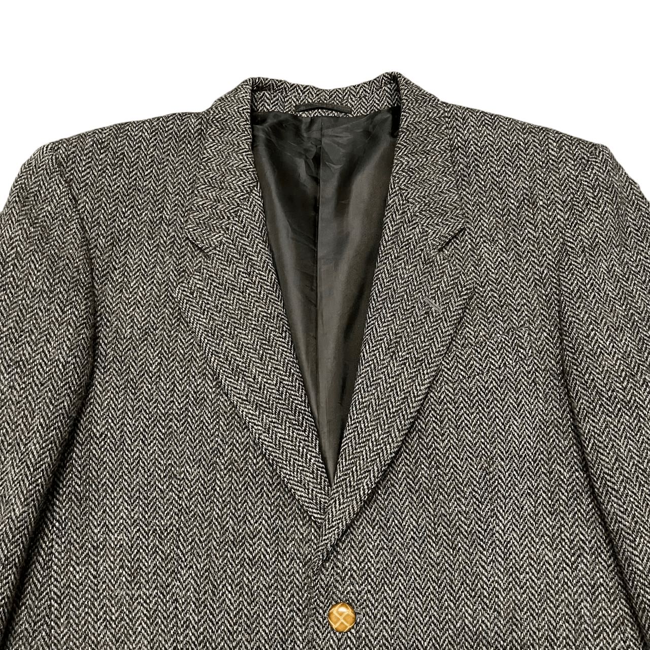 Harris Tweed Vintage Harris Tweed x Bhs Wool Coat Blazer Size US M / EU 48-50 / 2 - 2 Thumbnail