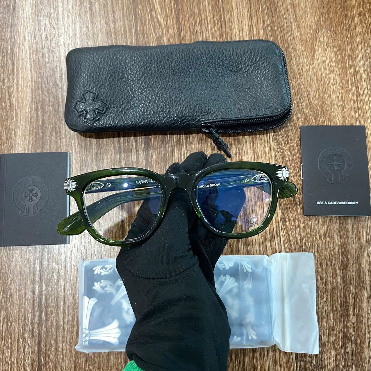 Chrome Hearts CHROME HEARTS SMOKE SHOW EYEGLASSES Size ONE SIZE - 3 Thumbnail