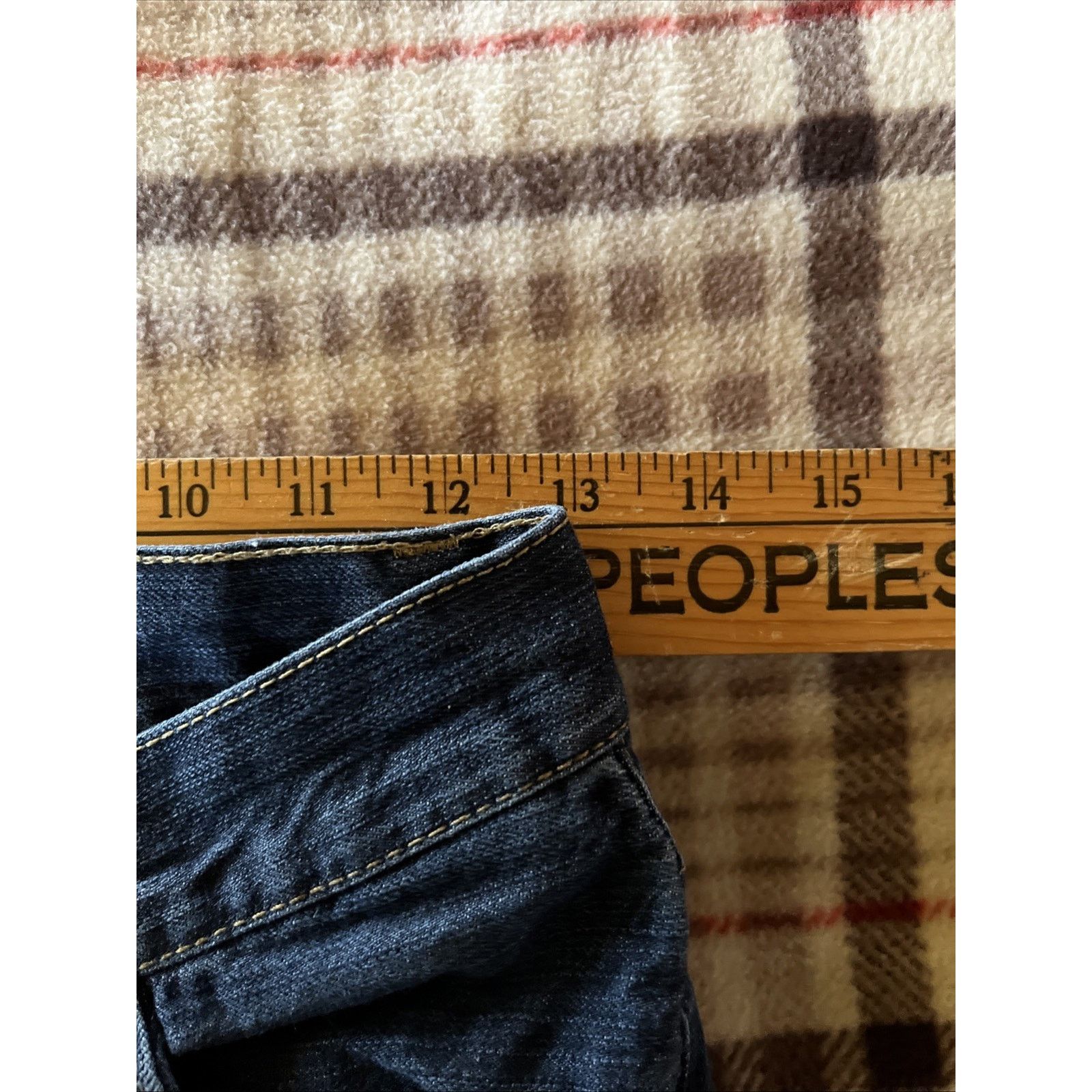 Levi's Levi's 505 Regular Straight Leg 14 Slim 26x26 Med Wash Blue Size US 26 / EU 42 - 11 Thumbnail