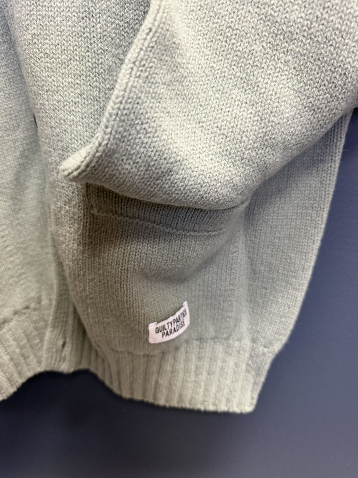 Wacko Maria wacko maria wool 100% cardigan sz L Size US XL / EU 56 / 4 - 5 Thumbnail